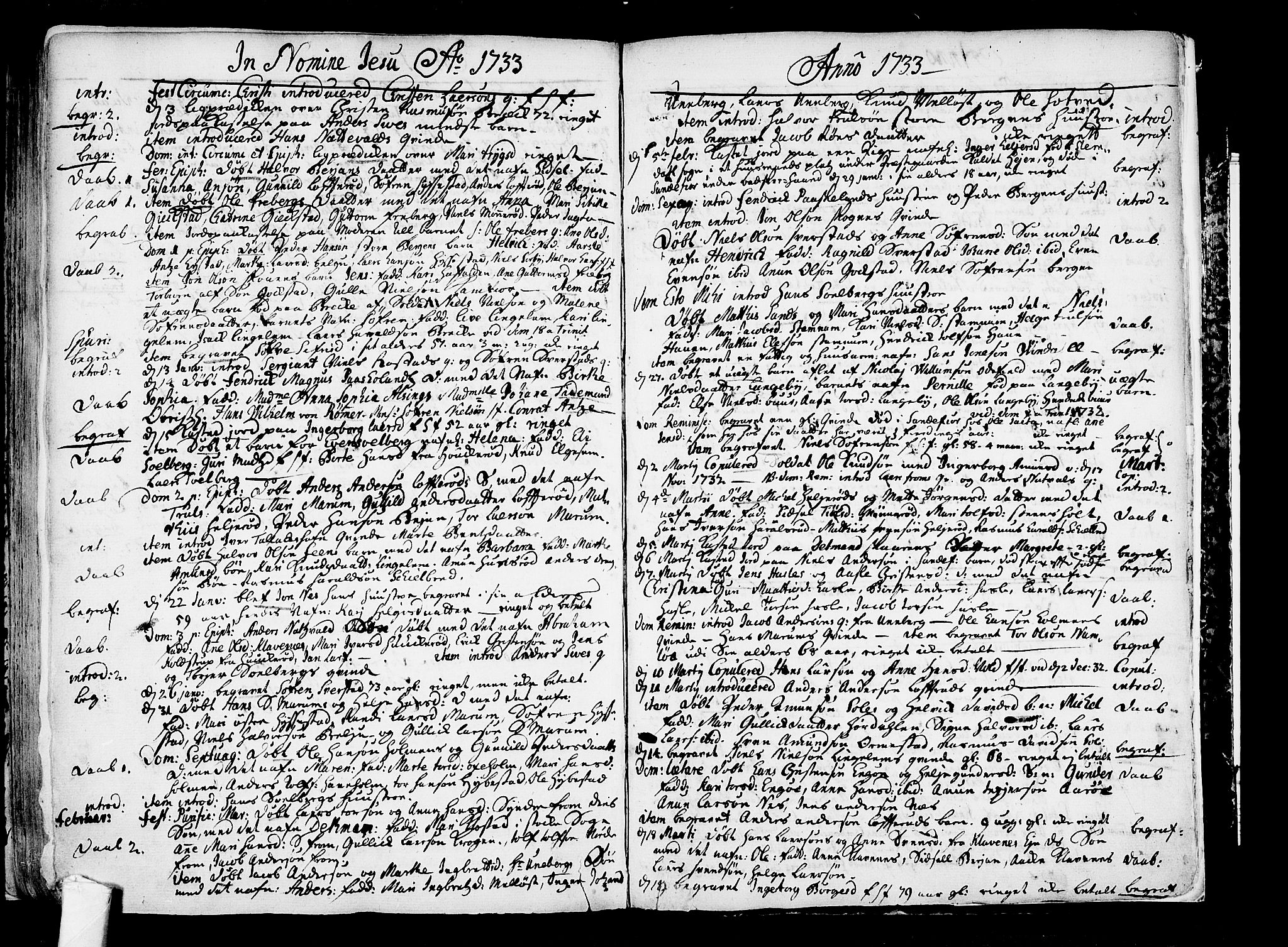 Sandar kirkebøker, SAKO/A-243/F/Fa/L0001: Parish register (official) no. 1, 1709-1733