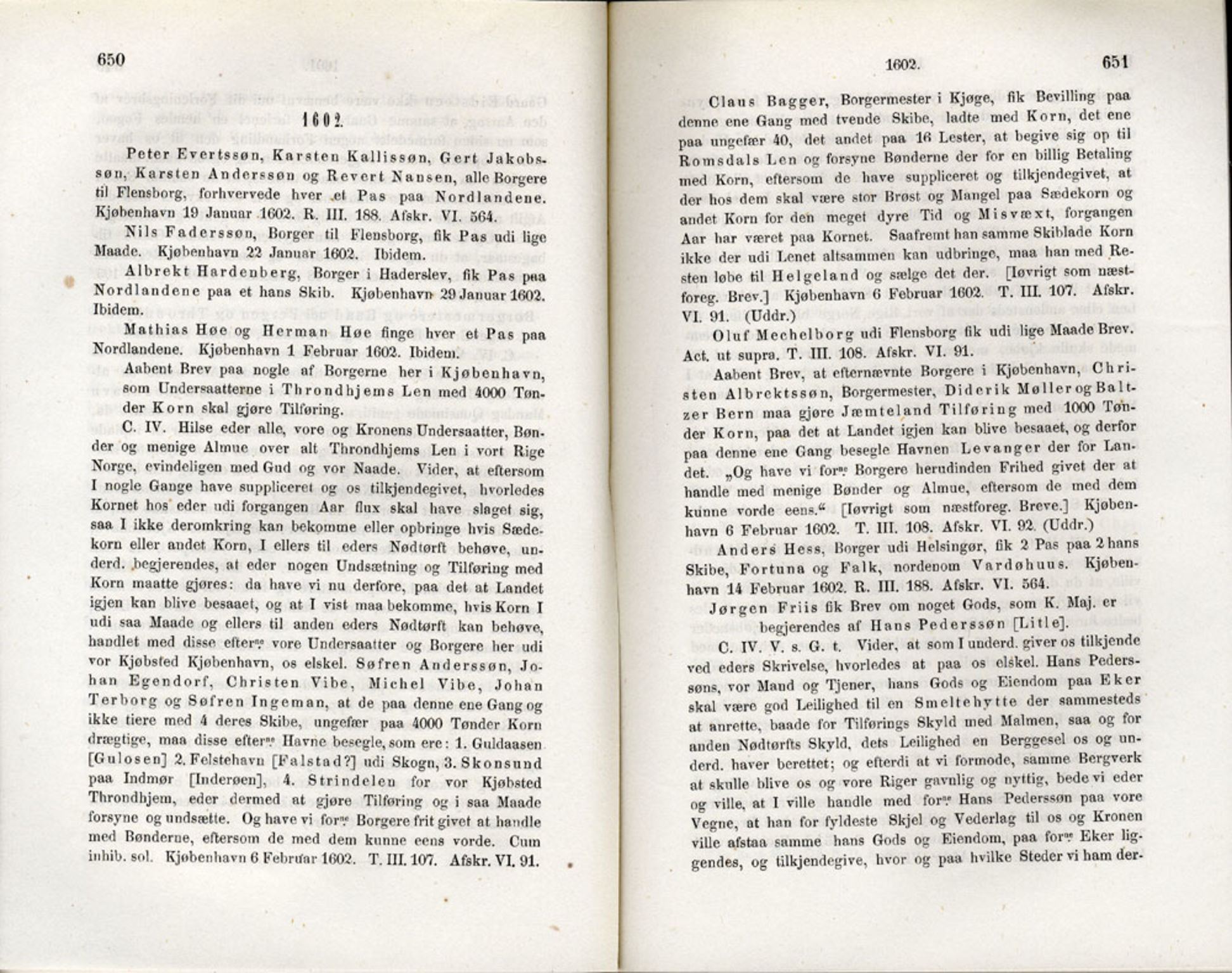 Publikasjoner utgitt av Det Norske Historiske Kildeskriftfond, PUBL/-/-/-: Norske Rigs-Registranter, bind 3, 1588-1602, p. 650-651