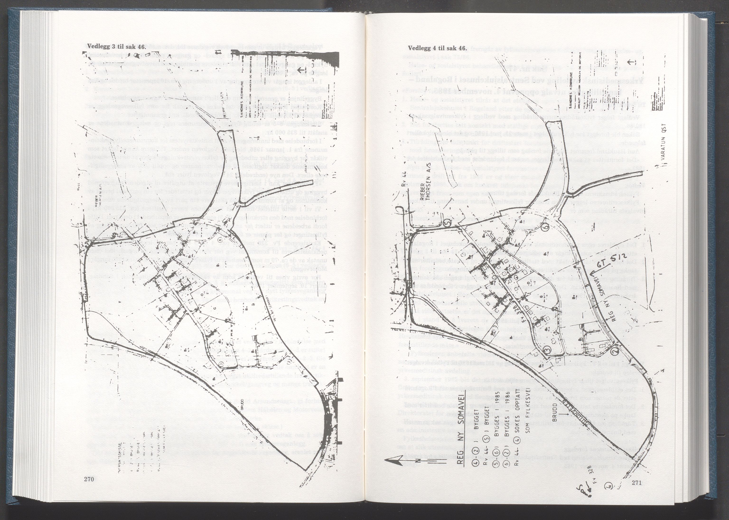 Rogaland fylkeskommune - Fylkesrådmannen , IKAR/A-900/A/Aa/Aaa/L0106: Møtebok , 1986, p. 270-271