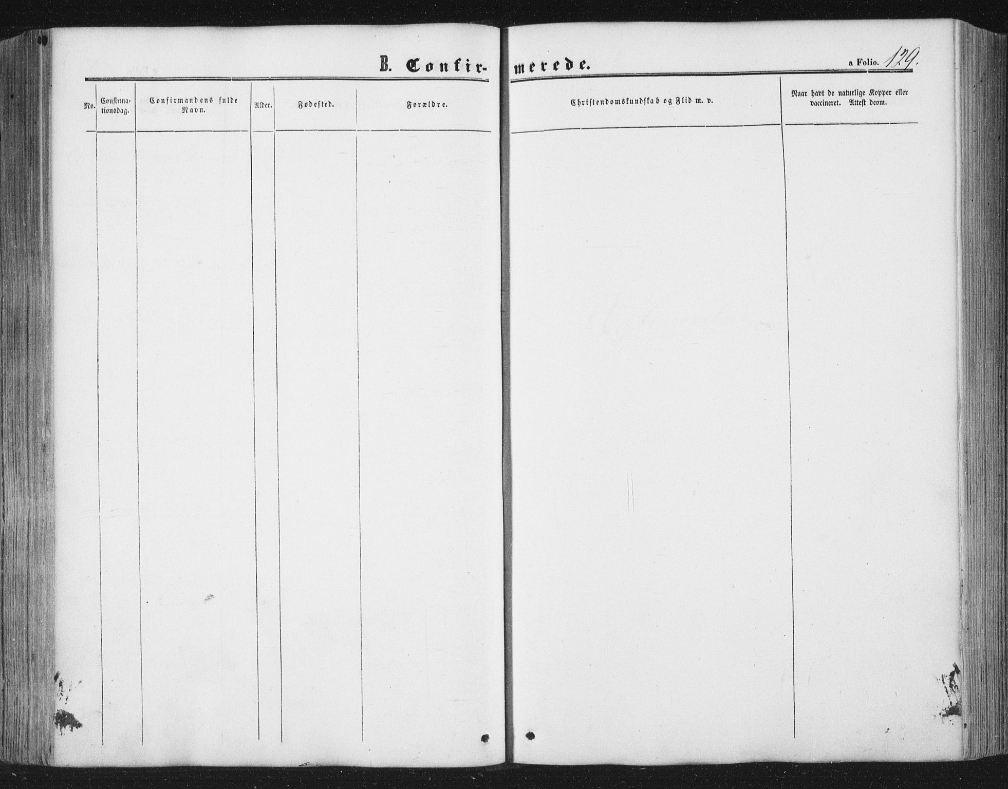 Ministerialprotokoller, klokkerbøker og fødselsregistre - Nord-Trøndelag, SAT/A-1458/749/L0472: Parish register (official) no. 749A06, 1857-1873, p. 129