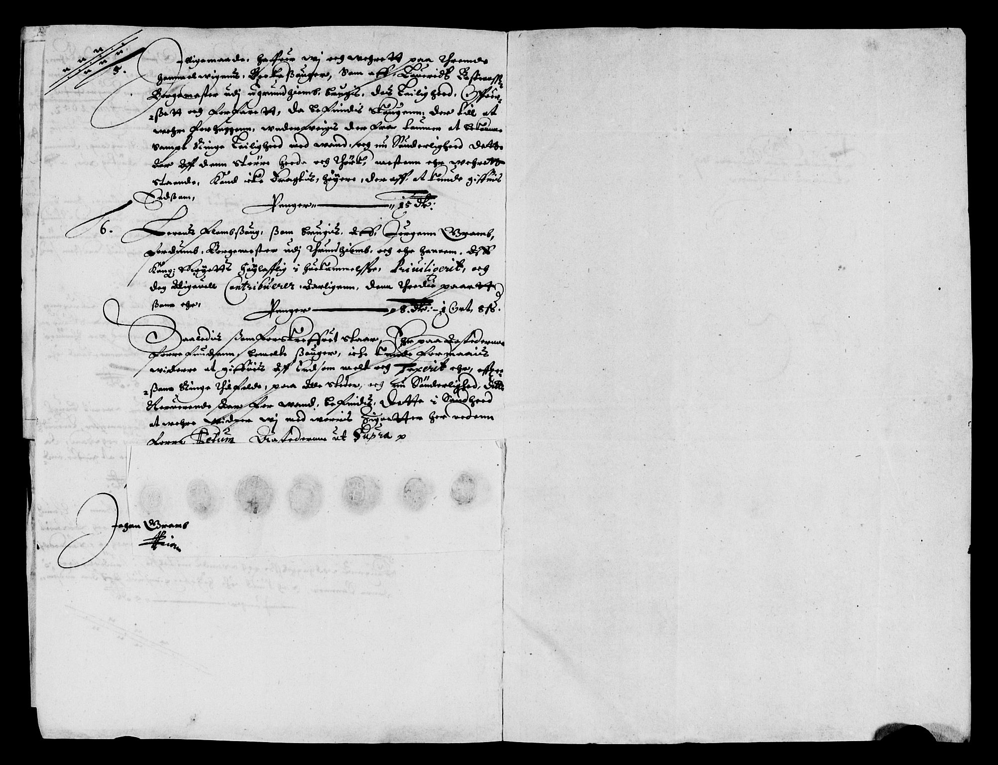 Rentekammeret inntil 1814, Reviderte regnskaper, Lensregnskaper, AV/RA-EA-5023/R/Rb/Rbw/L0110: Trondheim len, 1652-1653