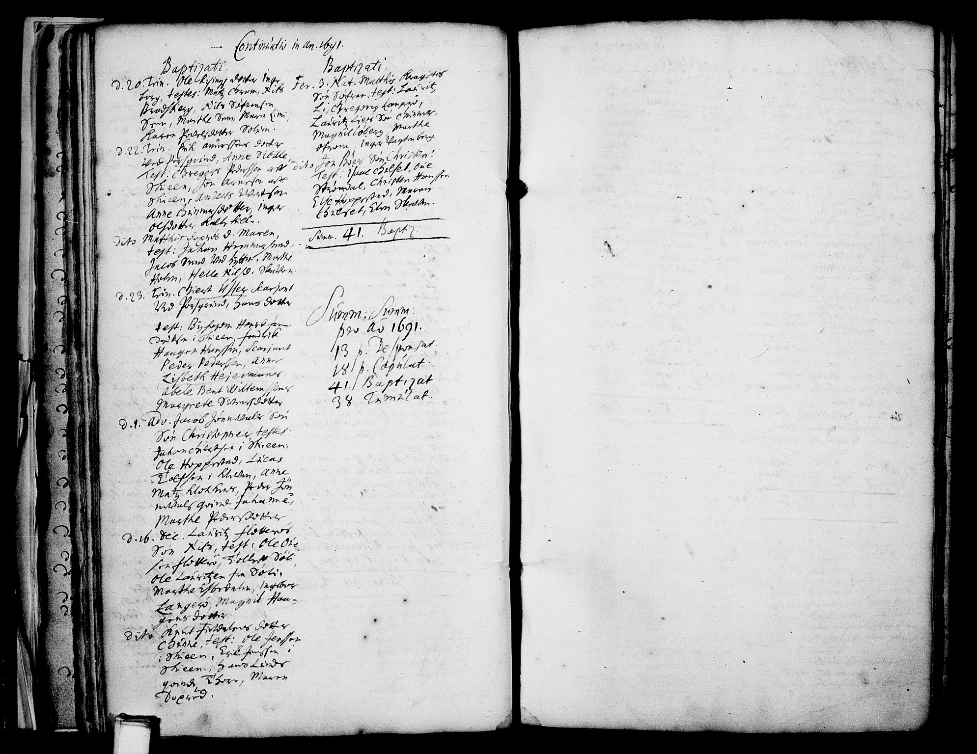 Gjerpen kirkebøker, AV/SAKO-A-265/F/Fa/L0001: Parish register (official) no. I 1, 1681-1746