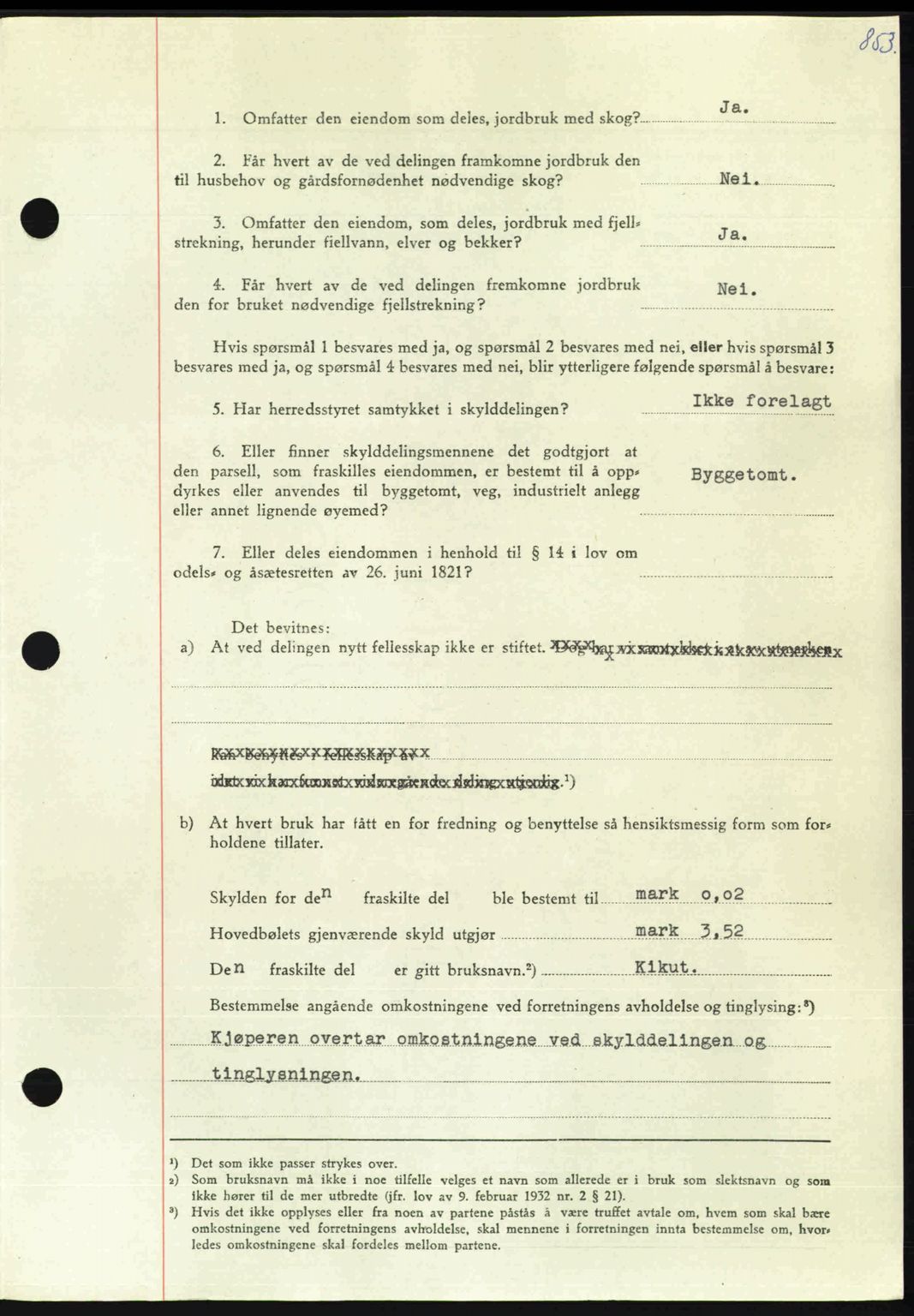 Nordmøre sorenskriveri, AV/SAT-A-4132/1/2/2Ca: Mortgage book no. A105, 1947-1947, Diary no: : 1902/1947