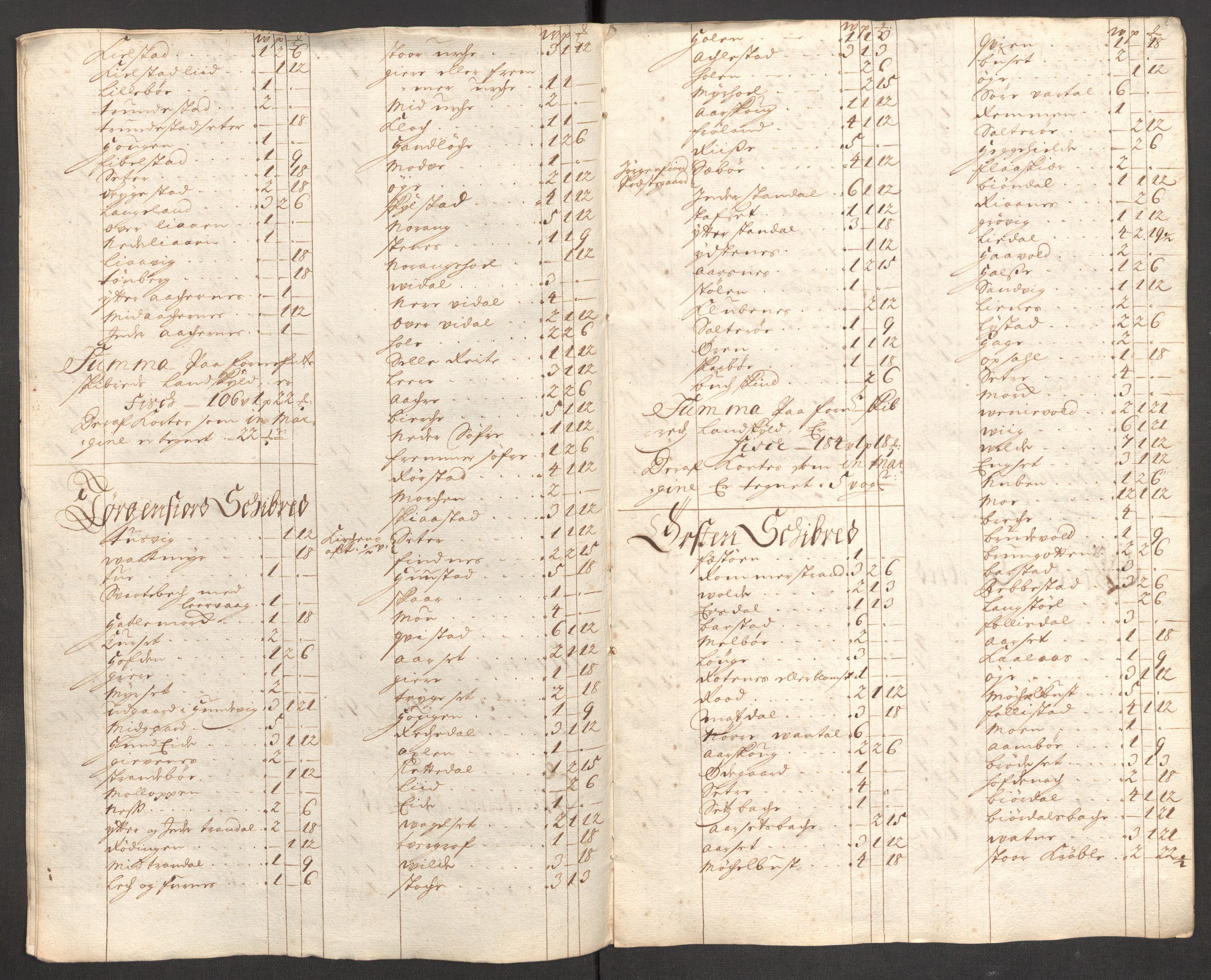 Rentekammeret inntil 1814, Reviderte regnskaper, Fogderegnskap, RA/EA-4092/R54/L3561: Fogderegnskap Sunnmøre, 1706-1707, p. 46