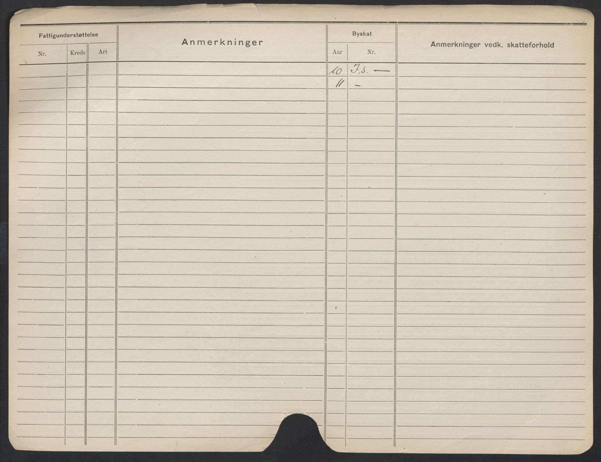 Oslo folkeregister, Registerkort, AV/SAO-A-11715/F/Fa/Fac/L0013: Kvinner, 1906-1914, p. 195b