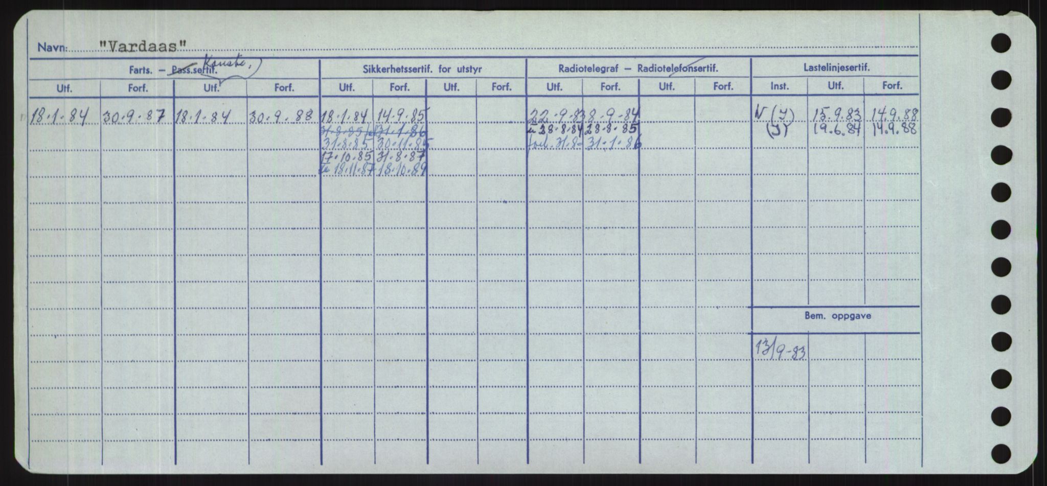 Sjøfartsdirektoratet med forløpere, Skipsmålingen, AV/RA-S-1627/H/Hd/L0040: Fartøy, U-Ve, p. 356