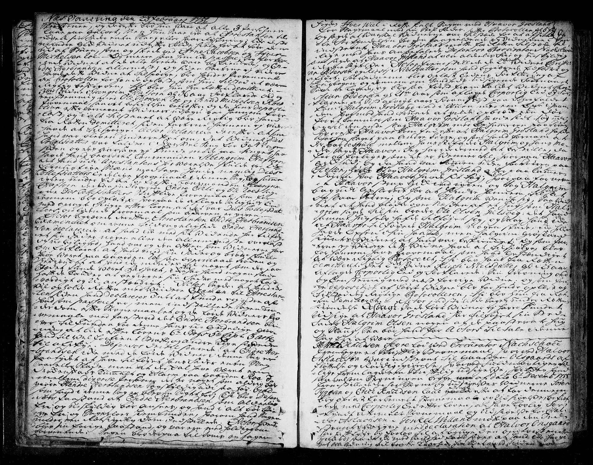 Ringerike og Hallingdal sorenskriveri, AV/SAKO-A-81/F/Fa/Fad/L0005: Tingbok - Hallingdal, 1756-1764, p. 20
