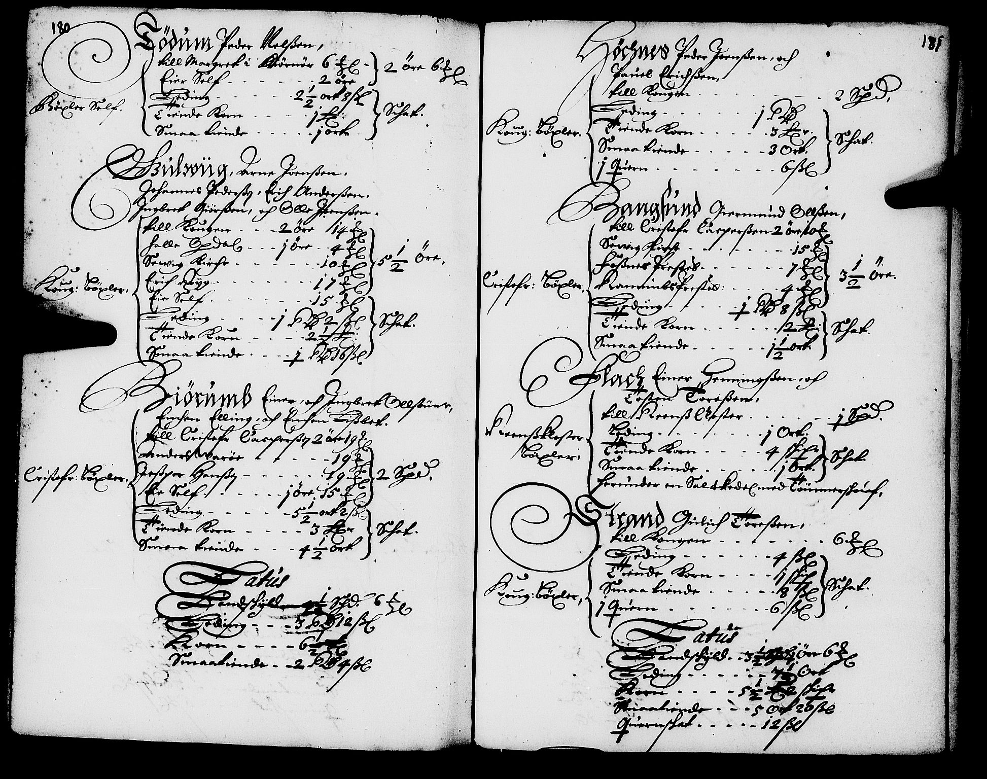 Rentekammeret inntil 1814, Realistisk ordnet avdeling, AV/RA-EA-4070/N/Nb/Nba/L0056: Namdalen len, 1669, p. 180-181
