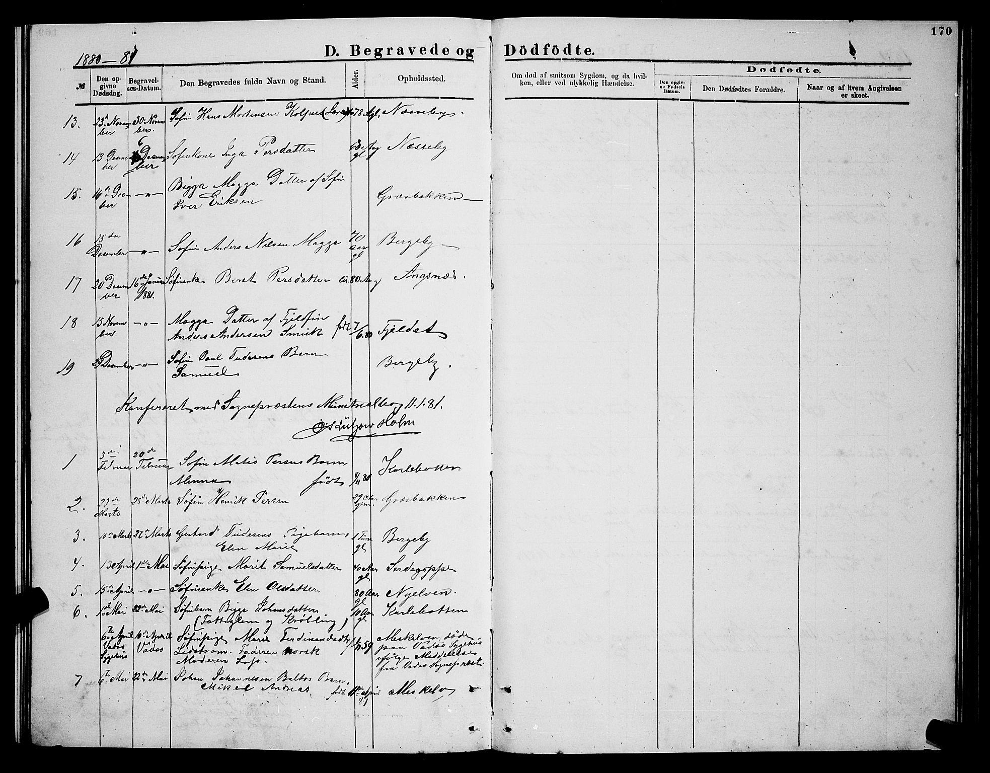 Nesseby sokneprestkontor, SATØ/S-1330/H/Hb/L0004klokker: Parish register (copy) no. 4, 1877-1884, p. 170