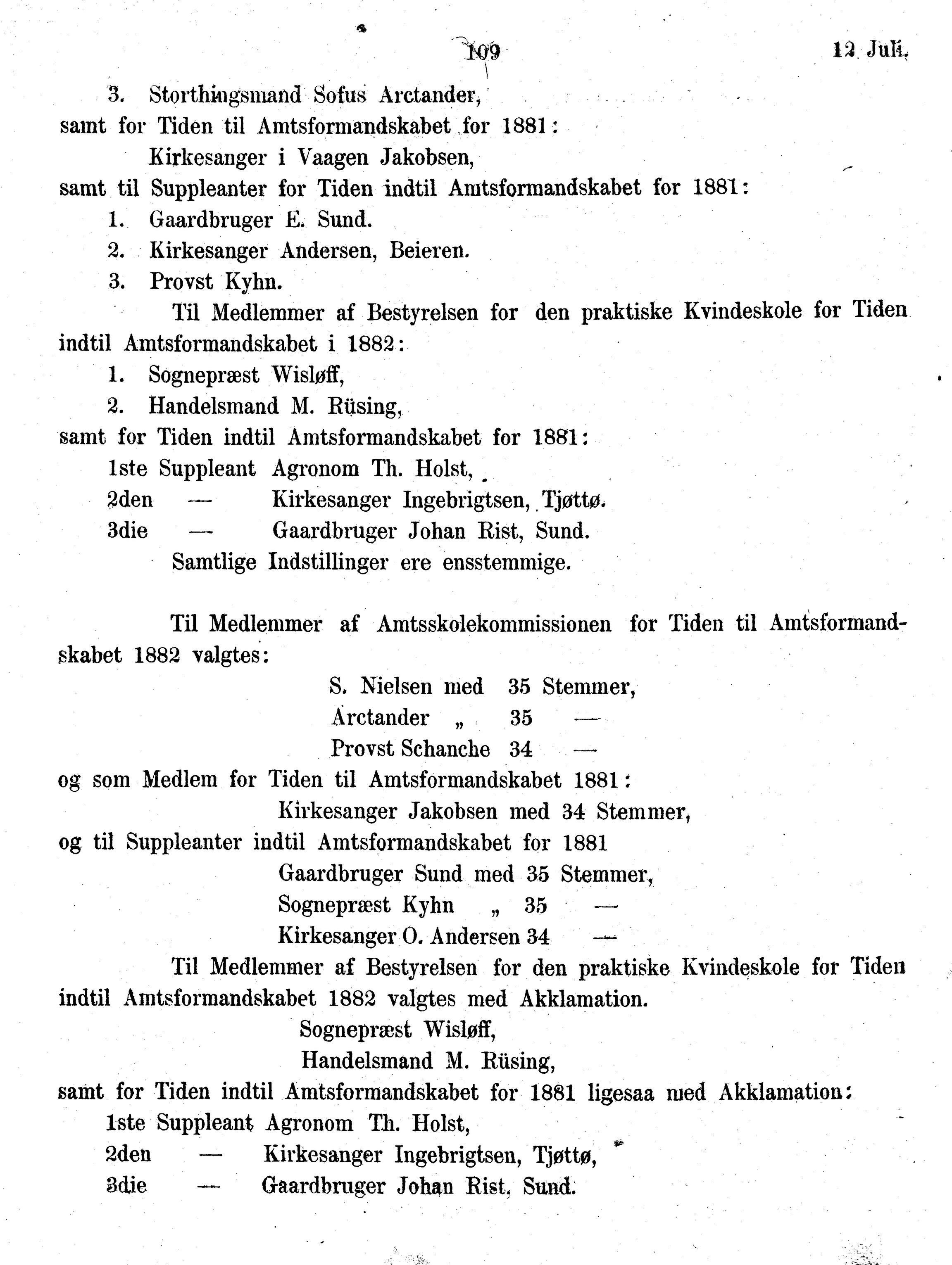 Nordland Fylkeskommune. Fylkestinget, AIN/NFK-17/176/A/Ac/L0010: Fylkestingsforhandlinger 1874-1880, 1874-1880