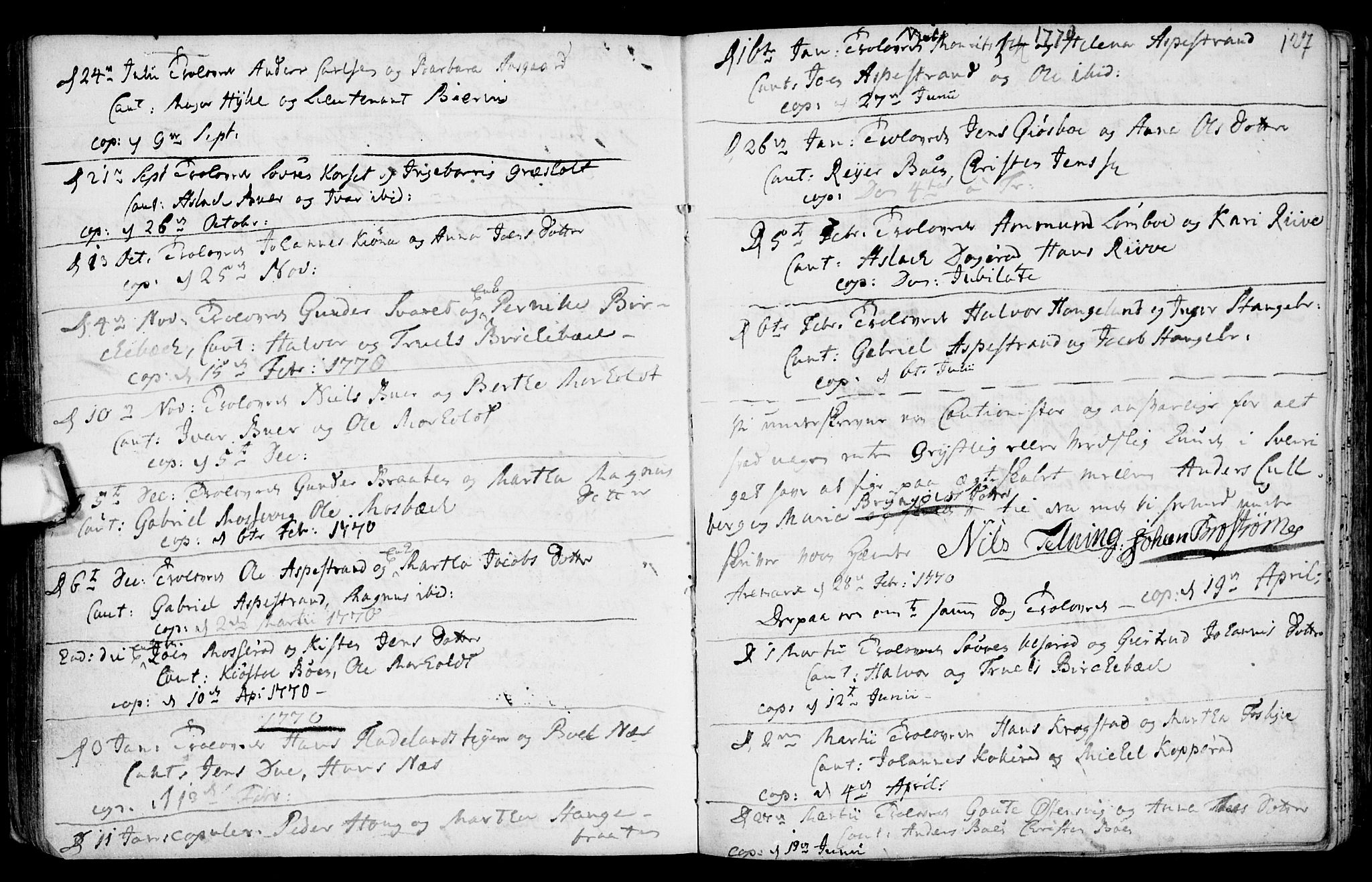 Aremark prestekontor Kirkebøker, SAO/A-10899/F/Fa/L0003: Parish register (official) no. I 3, 1745-1795, p. 127