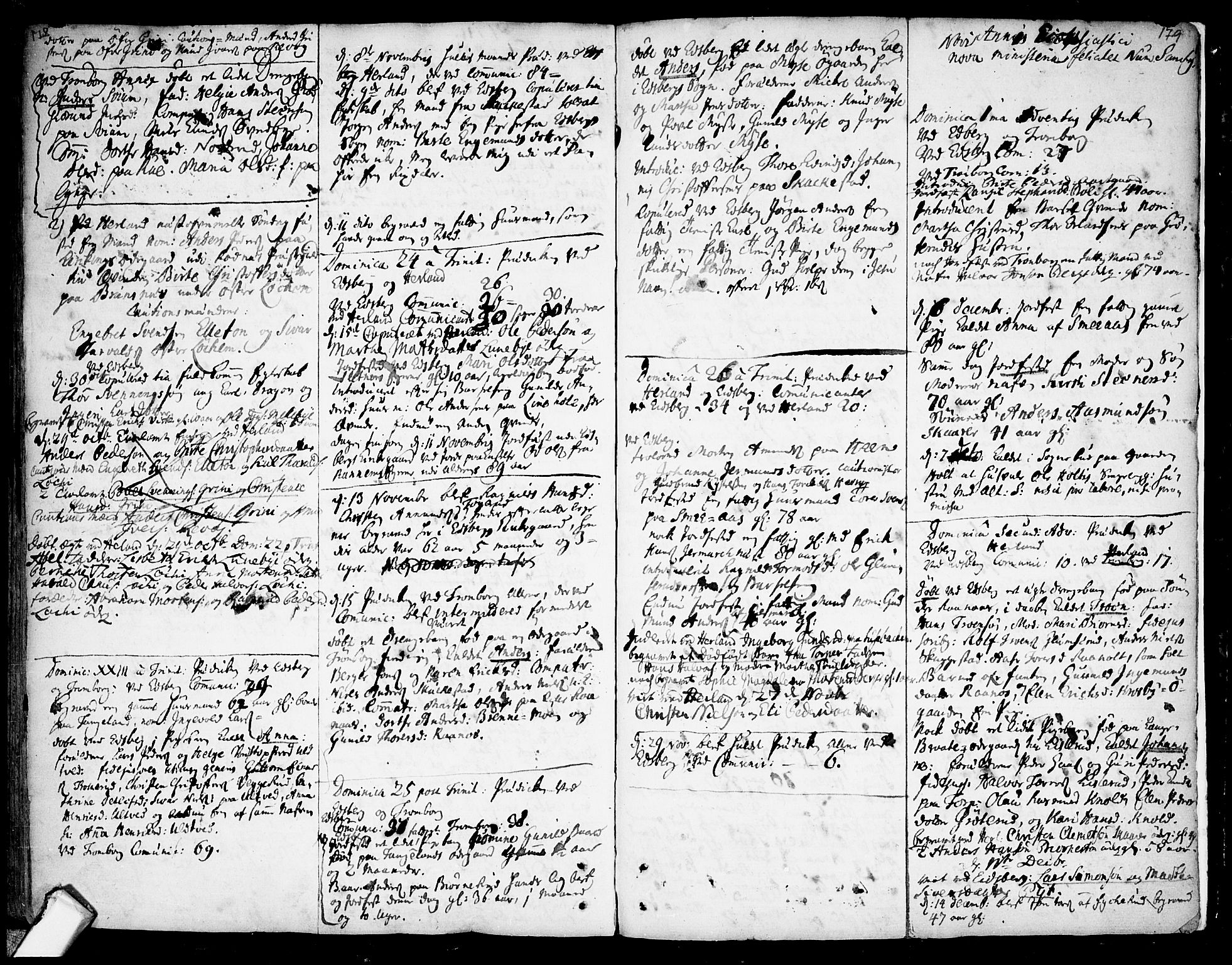 Eidsberg prestekontor Kirkebøker, AV/SAO-A-10905/F/Fa/L0002: Parish register (official) no. I 2, 1731-1741, p. 178-179