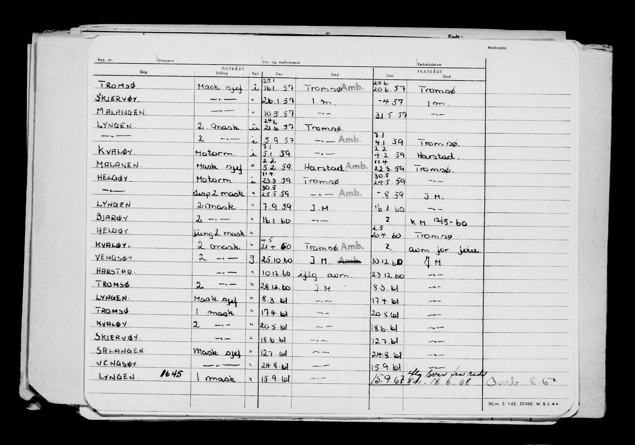 Direktoratet for sjømenn, AV/RA-S-3545/G/Gb/L0221: Hovedkort, 1923, p. 710