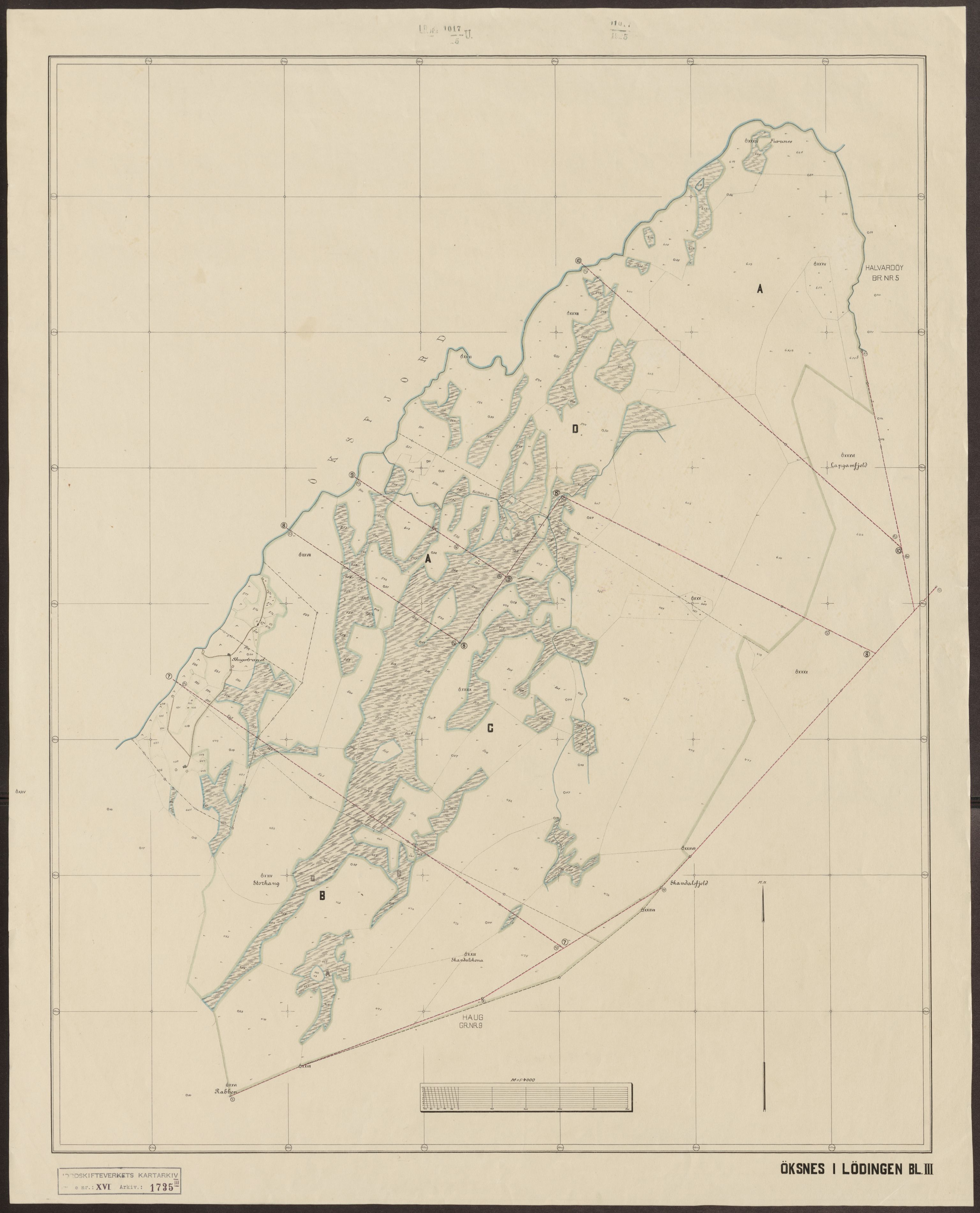 Jordskifteverkets kartarkiv, AV/RA-S-3929/T, 1859-1988, p. 2062