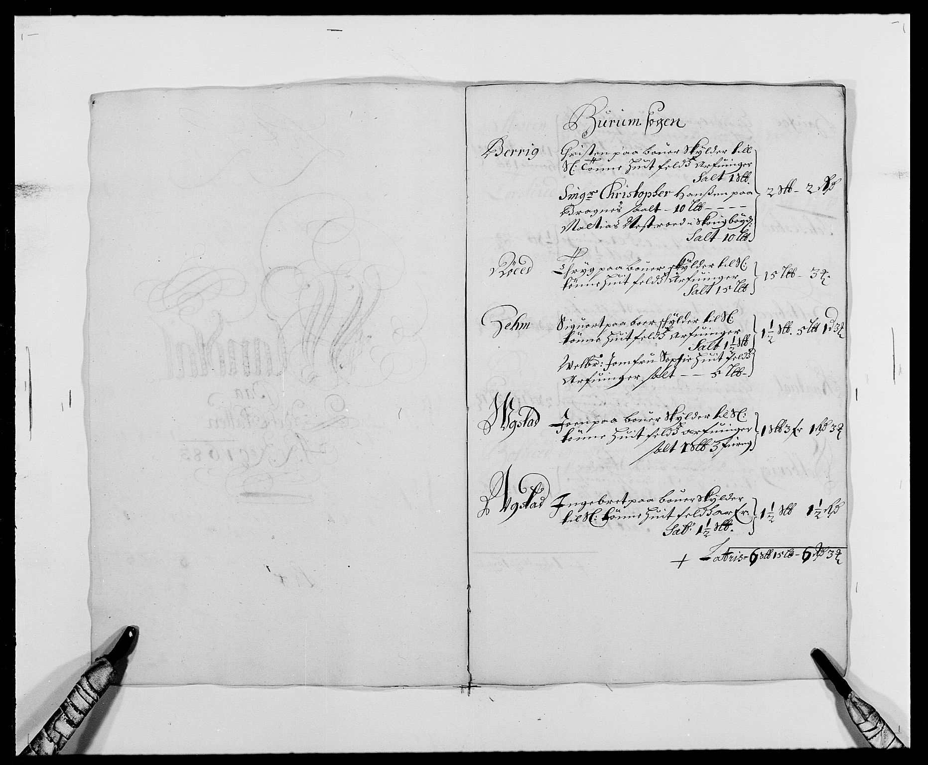 Rentekammeret inntil 1814, Reviderte regnskaper, Fogderegnskap, RA/EA-4092/R29/L1692: Fogderegnskap Hurum og Røyken, 1682-1687, p. 140