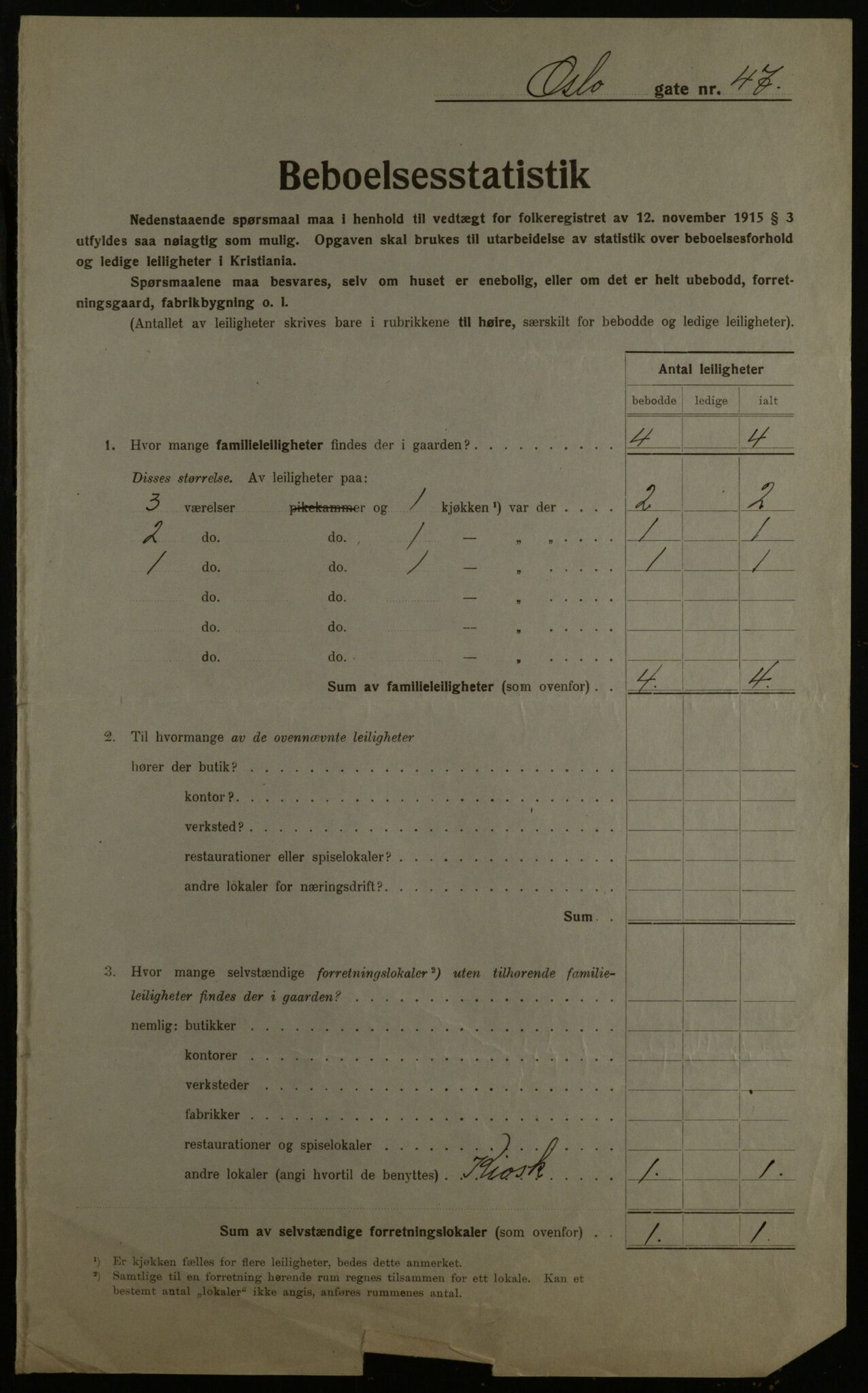 OBA, Municipal Census 1923 for Kristiania, 1923, p. 85404