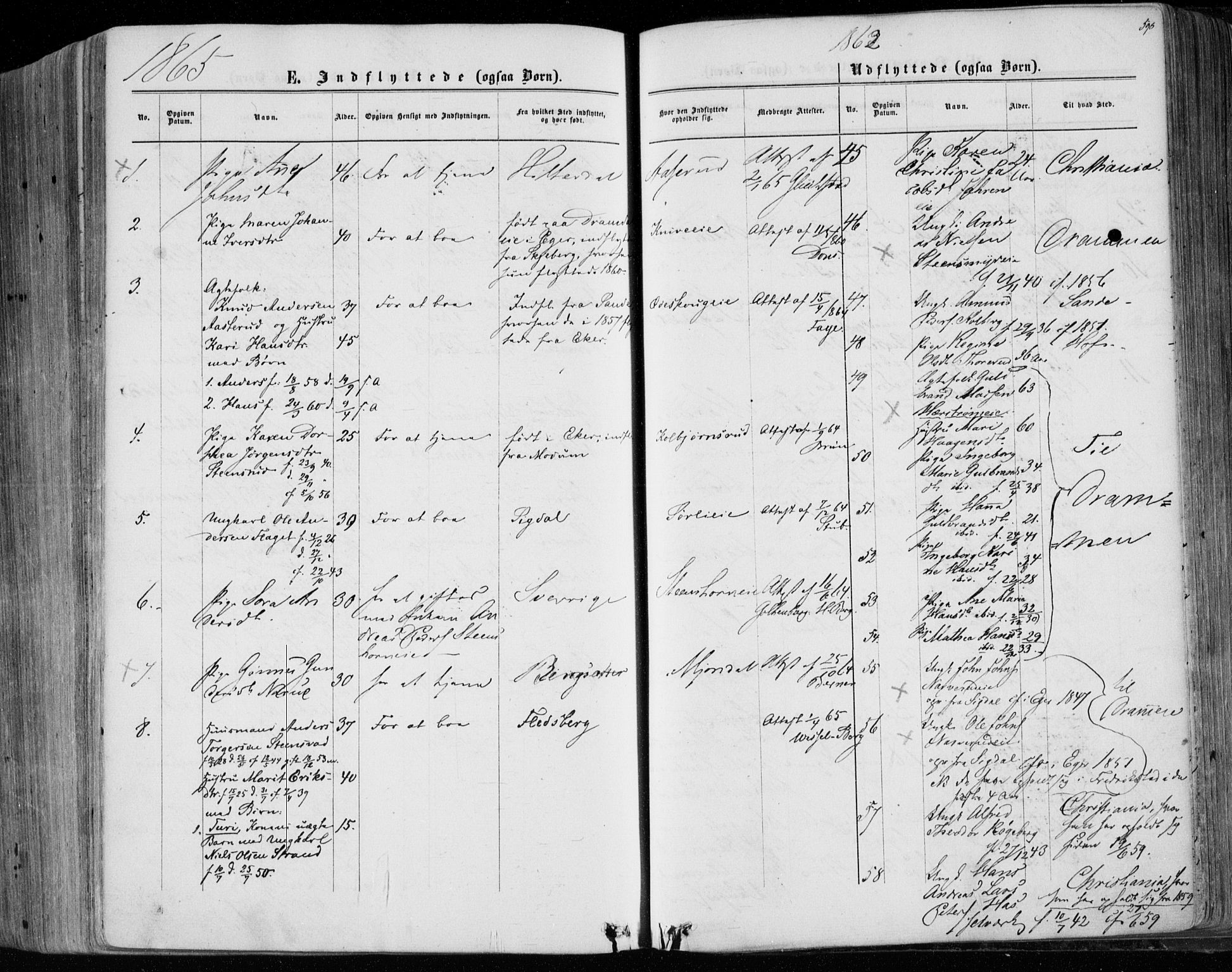 Eiker kirkebøker, SAKO/A-4/F/Fa/L0016: Parish register (official) no. I 16, 1860-1868, p. 596