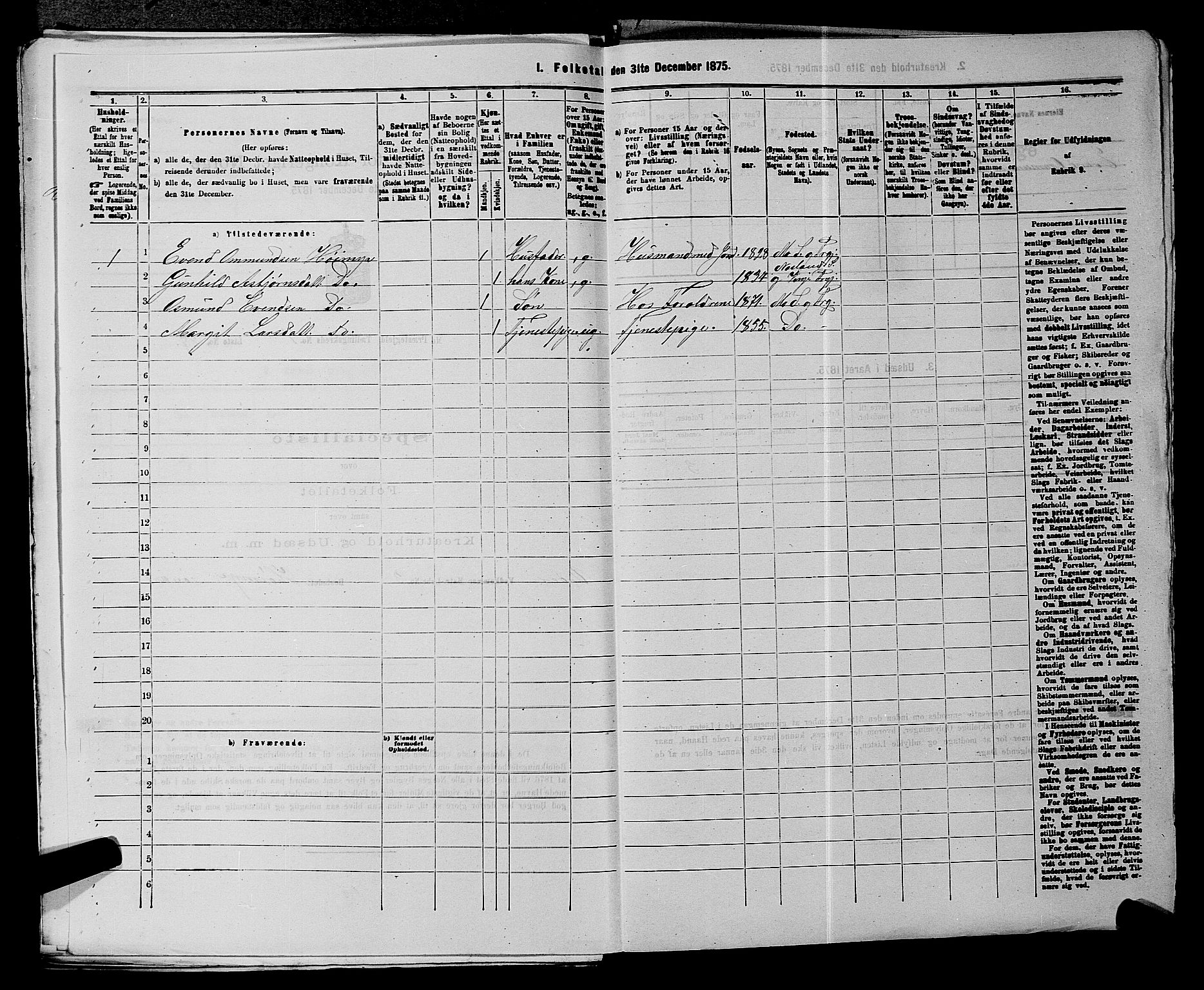 SAKO, 1875 census for 0832P Mo, 1875, p. 117