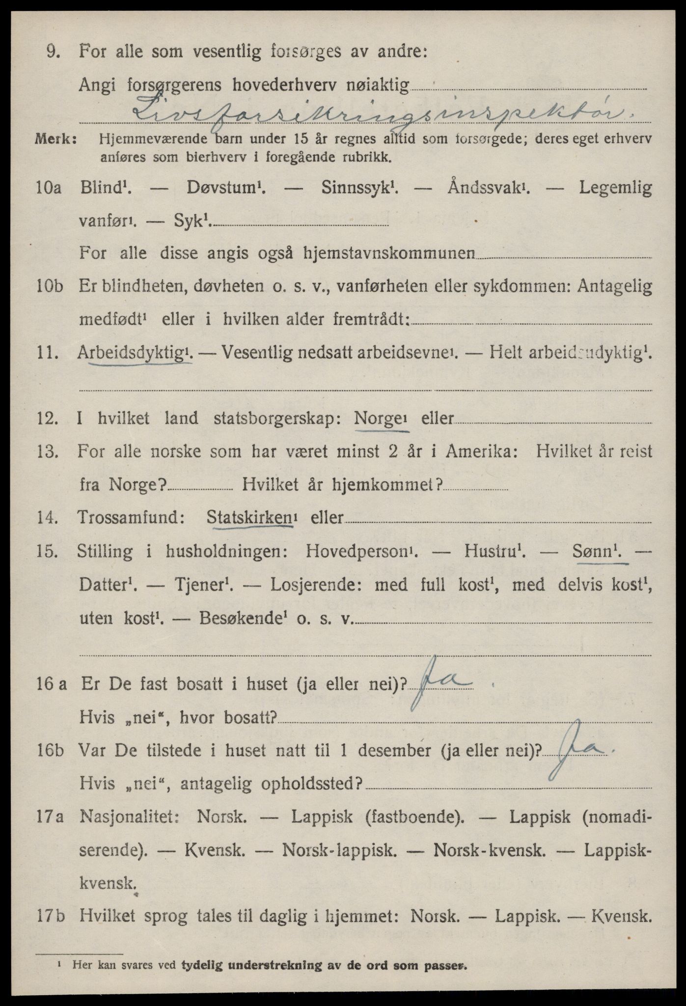 SAT, 1920 census for Børsa, 1920, p. 2314