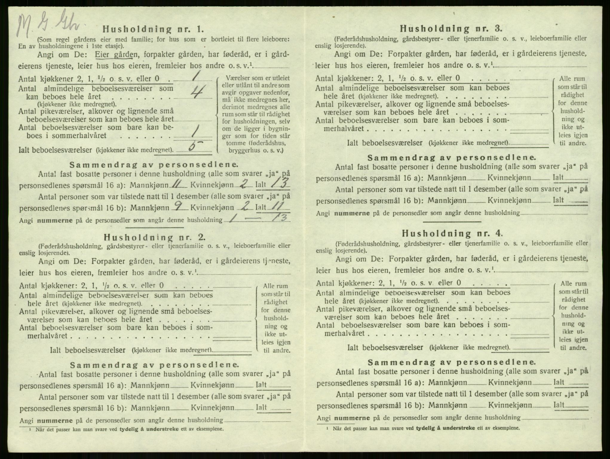 SAKO, 1920 census for Stokke, 1920, p. 1131