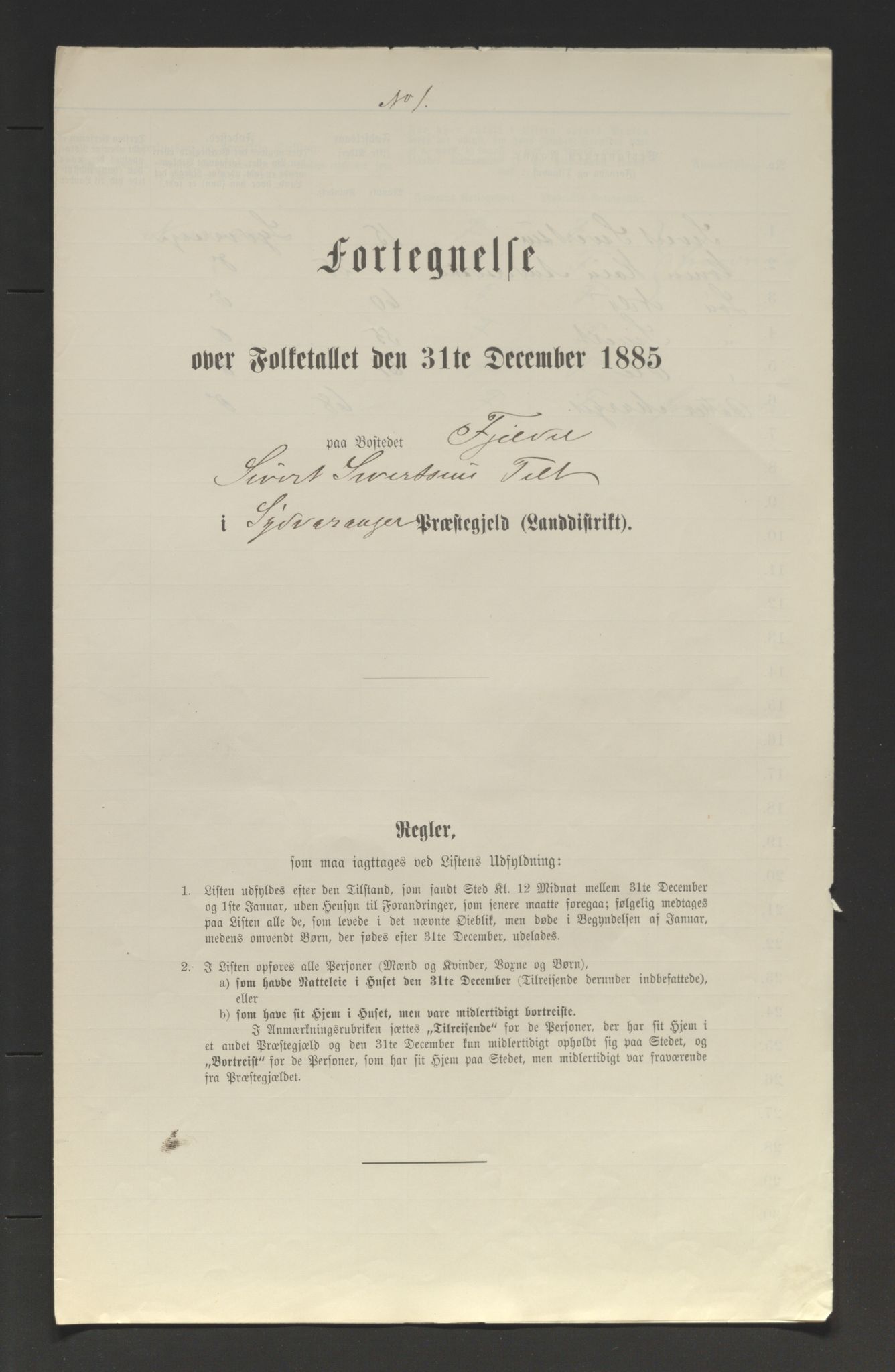 SATØ, 1885 census for 2030 Sør-Varanger, 1885, p. 231a