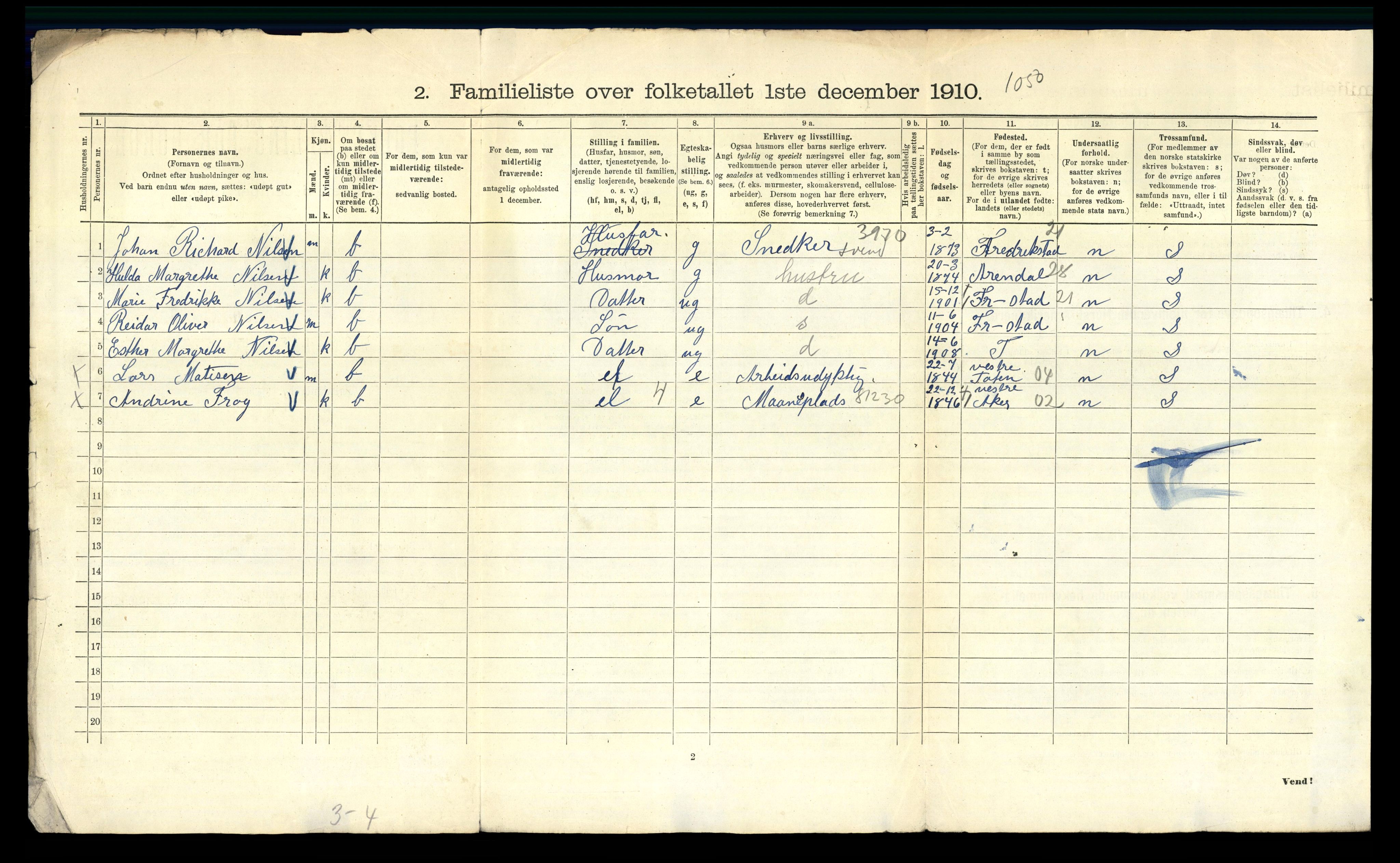 RA, 1910 census for Kristiania, 1910, p. 49224