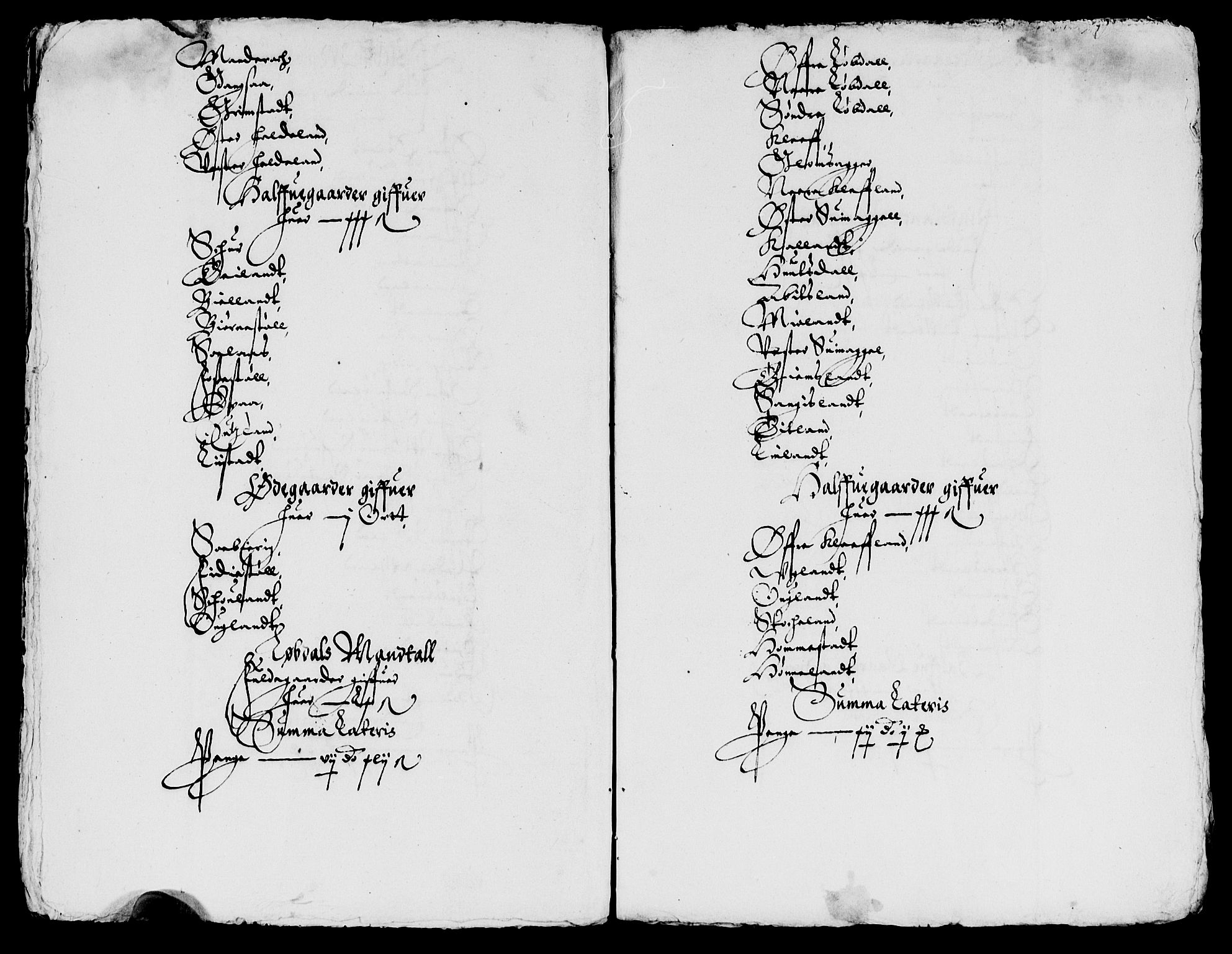 Rentekammeret inntil 1814, Reviderte regnskaper, Lensregnskaper, AV/RA-EA-5023/R/Rb/Rbq/L0019: Nedenes len. Mandals len. Råbyggelag., 1629-1630