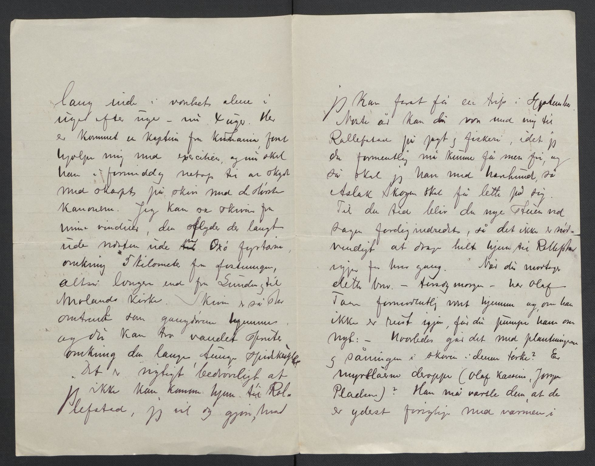 Quisling, Vidkun, AV/RA-PA-0750/K/L0001: Brev til og fra Vidkun Quisling samt til og fra andre medlemmer av familien Quisling, samt Vidkun Quislings karakterbøker, 1894-1929, p. 17