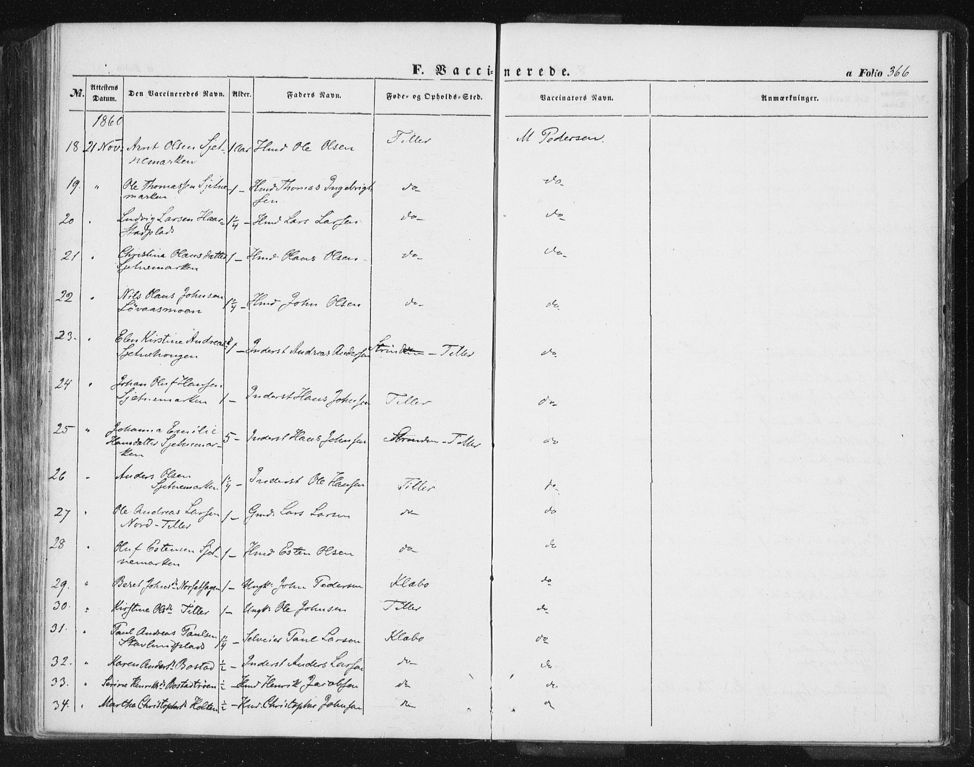 Ministerialprotokoller, klokkerbøker og fødselsregistre - Sør-Trøndelag, AV/SAT-A-1456/618/L0441: Parish register (official) no. 618A05, 1843-1862, p. 366