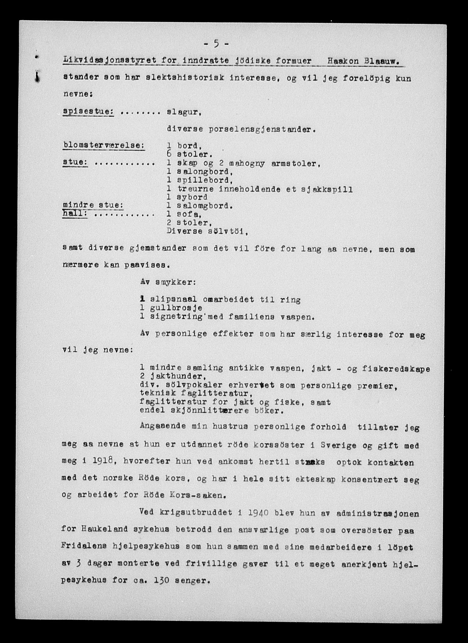 Justisdepartementet, Tilbakeføringskontoret for inndratte formuer, AV/RA-S-1564/H/Hc/Hcd/L0992: --, 1945-1947, p. 10