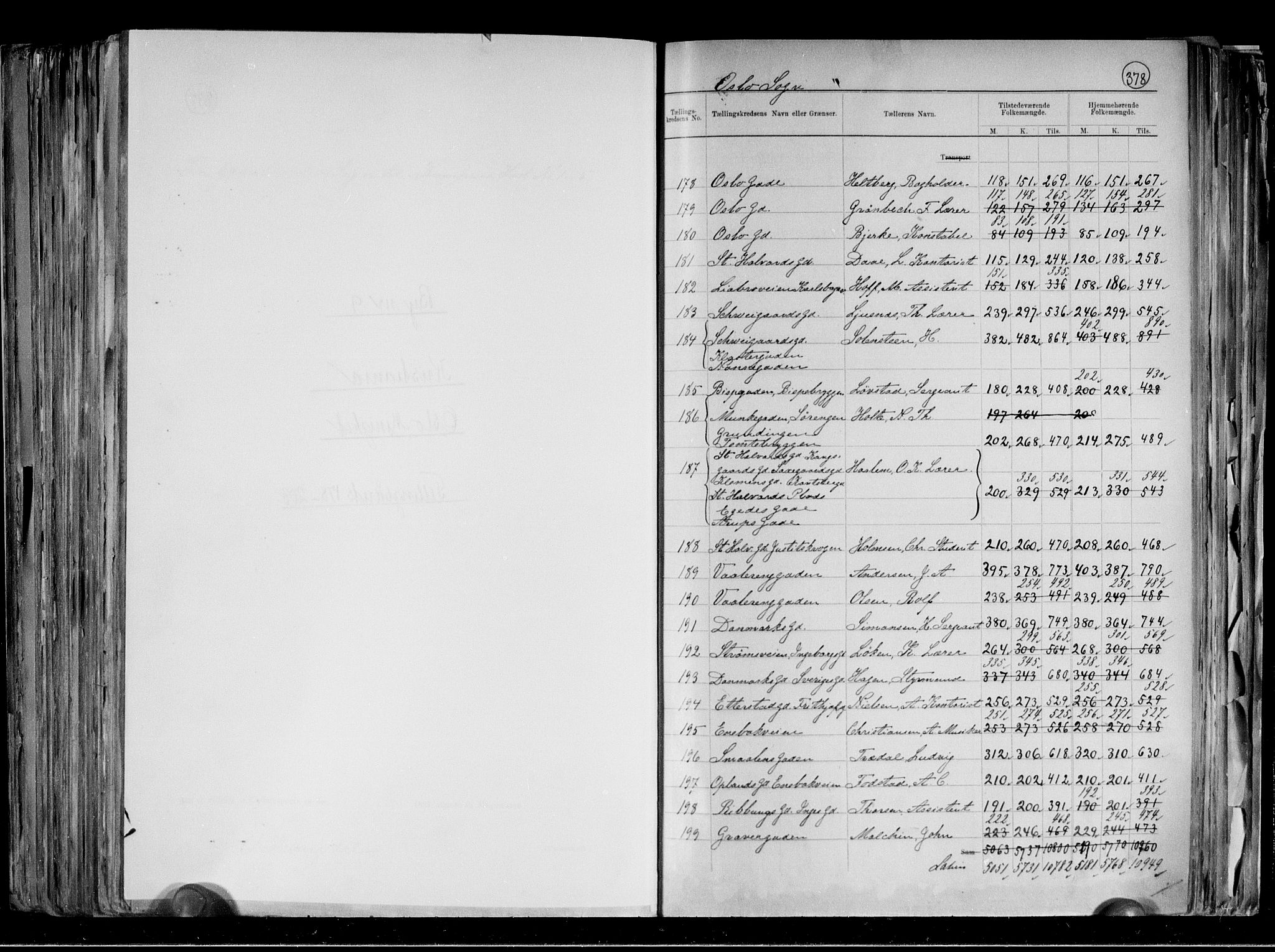 RA, 1891 census for 0301 Kristiania, 1891, p. 107546