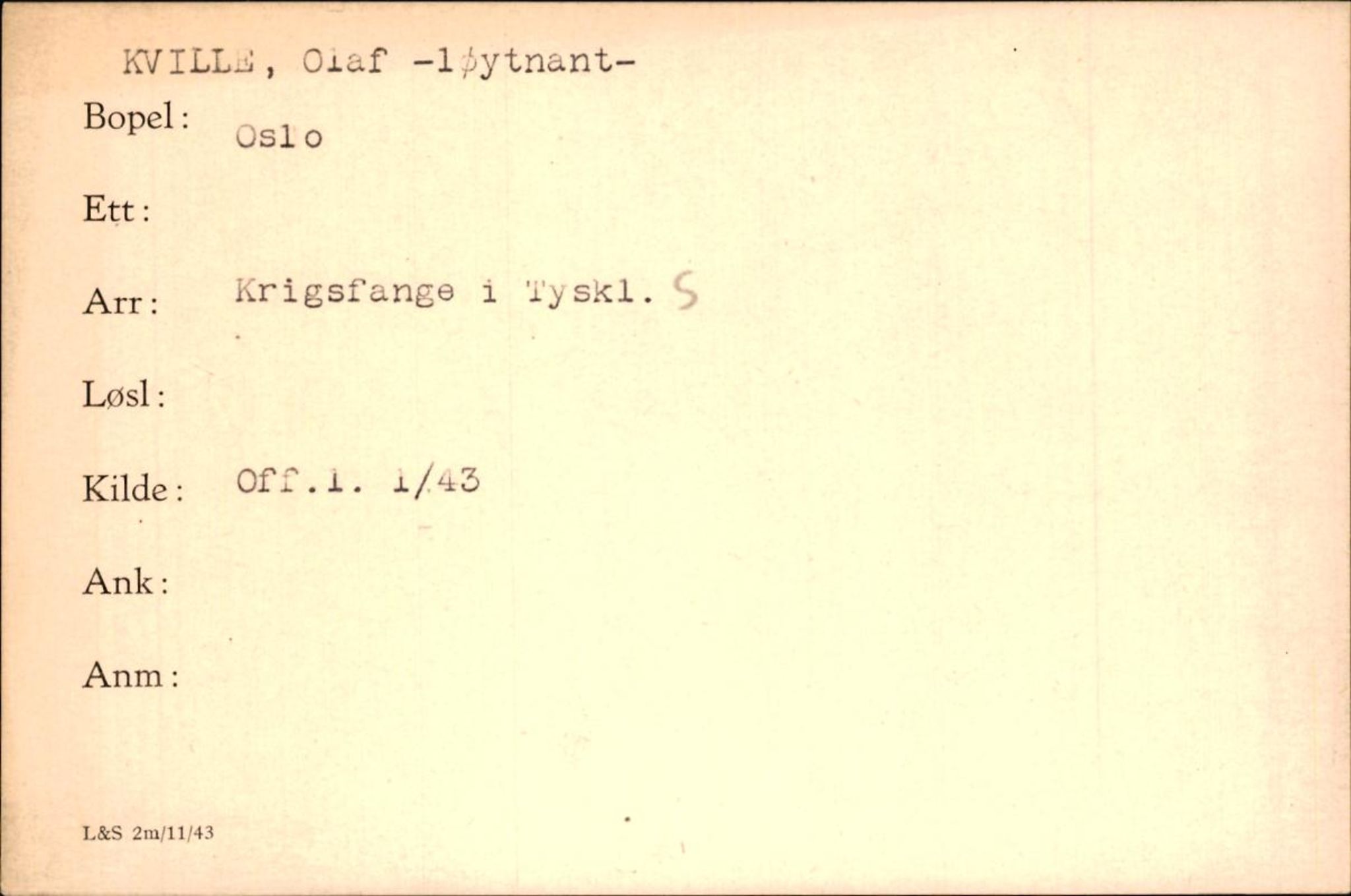 Forsvaret, Forsvarets krigshistoriske avdeling, AV/RA-RAFA-2017/Y/Yf/L0200: II-C-11-2102  -  Norske krigsfanger i Tyskland, 1940-1945, p. 621