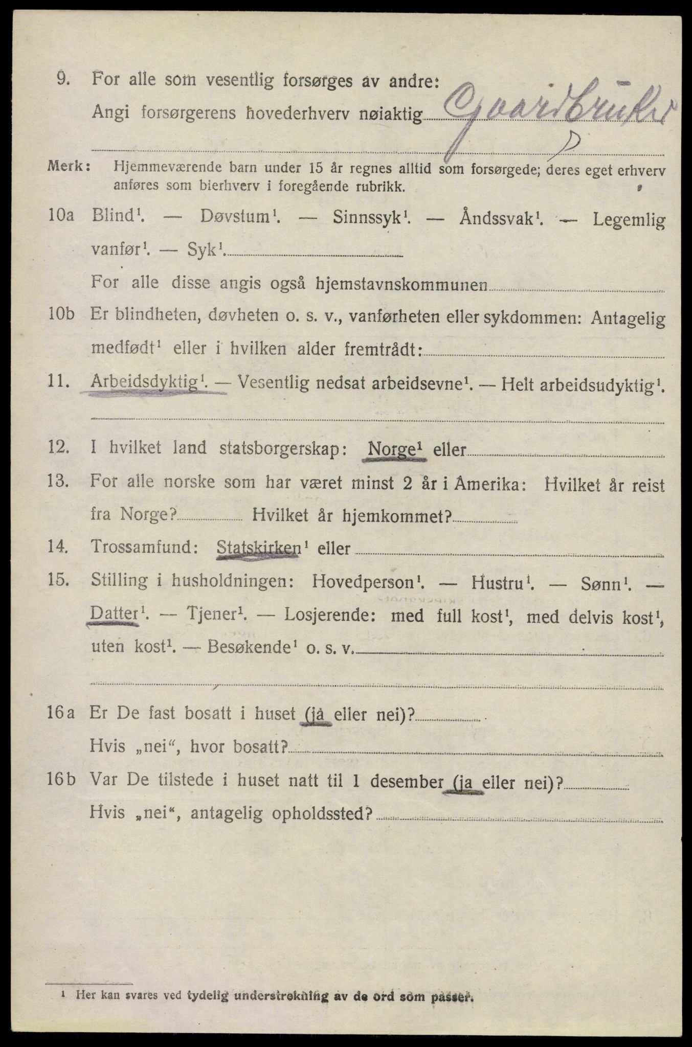 SAO, 1920 census for Eidsvoll, 1920, p. 18420