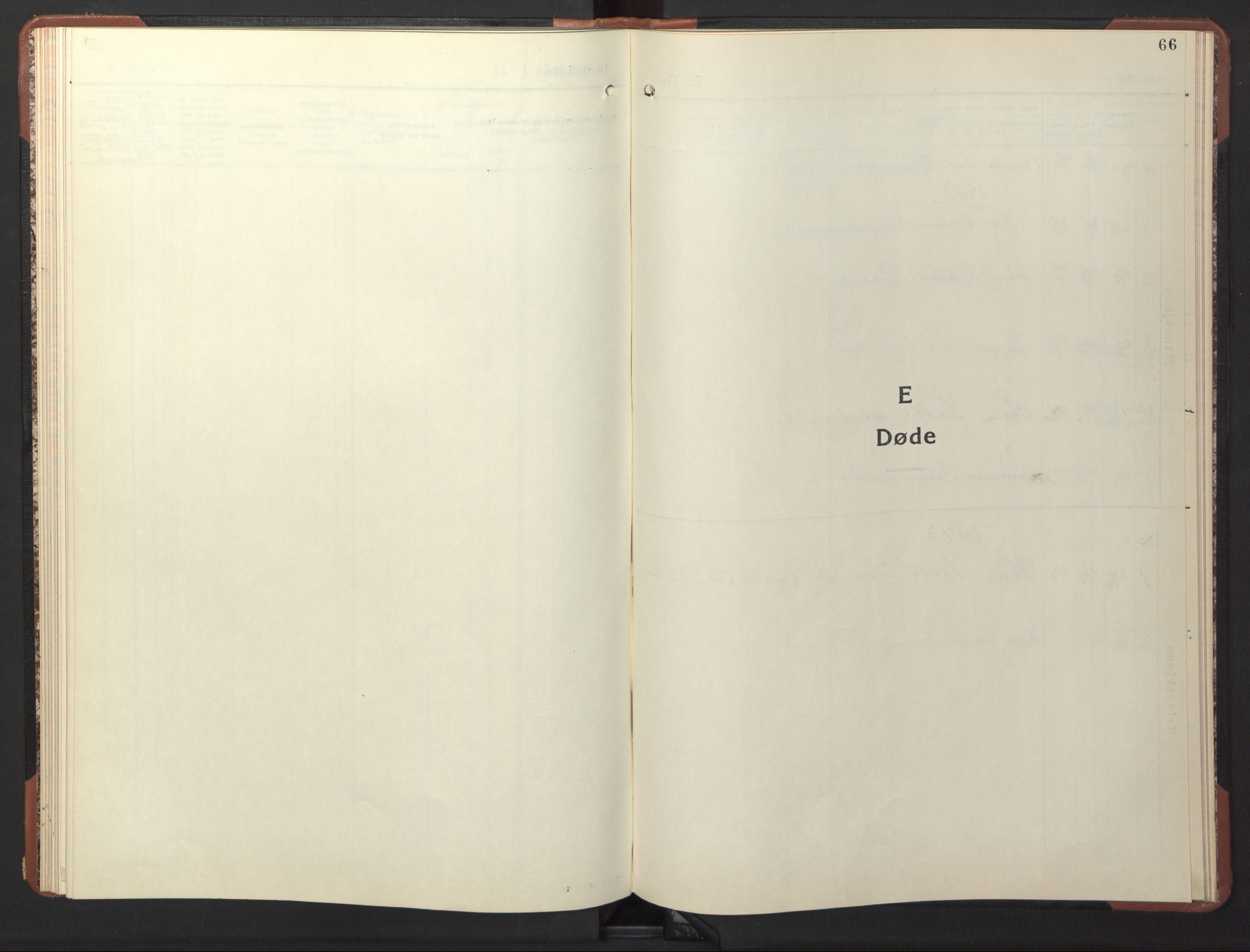 Ministerialprotokoller, klokkerbøker og fødselsregistre - Sør-Trøndelag, SAT/A-1456/617/L0433: Parish register (copy) no. 617C04, 1942-1947, p. 66