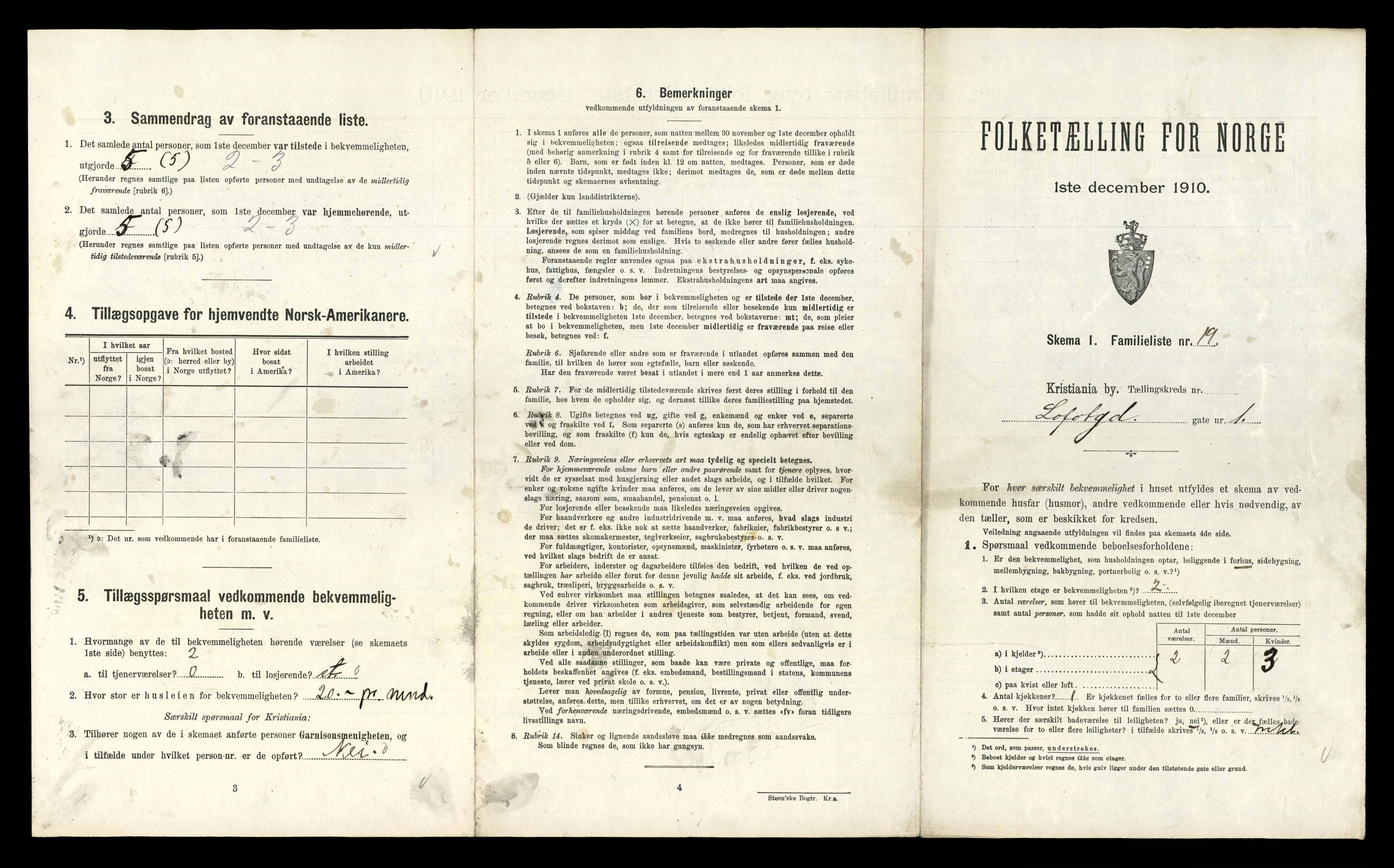 RA, 1910 census for Kristiania, 1910, p. 56907