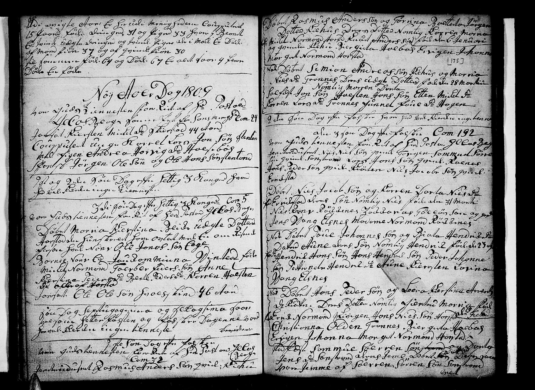 Trondenes sokneprestkontor, SATØ/S-1319/H/Hb/L0002klokker: Parish register (copy) no. 2, 1795-1818, p. 175