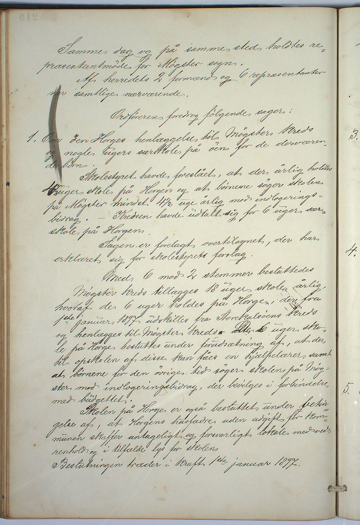 Austevoll kommune. Formannskapet, IKAH/1244-021/A/Aa/L0001: Forhandlingsprotokoll for heradstyret, 1886-1900, p. 421