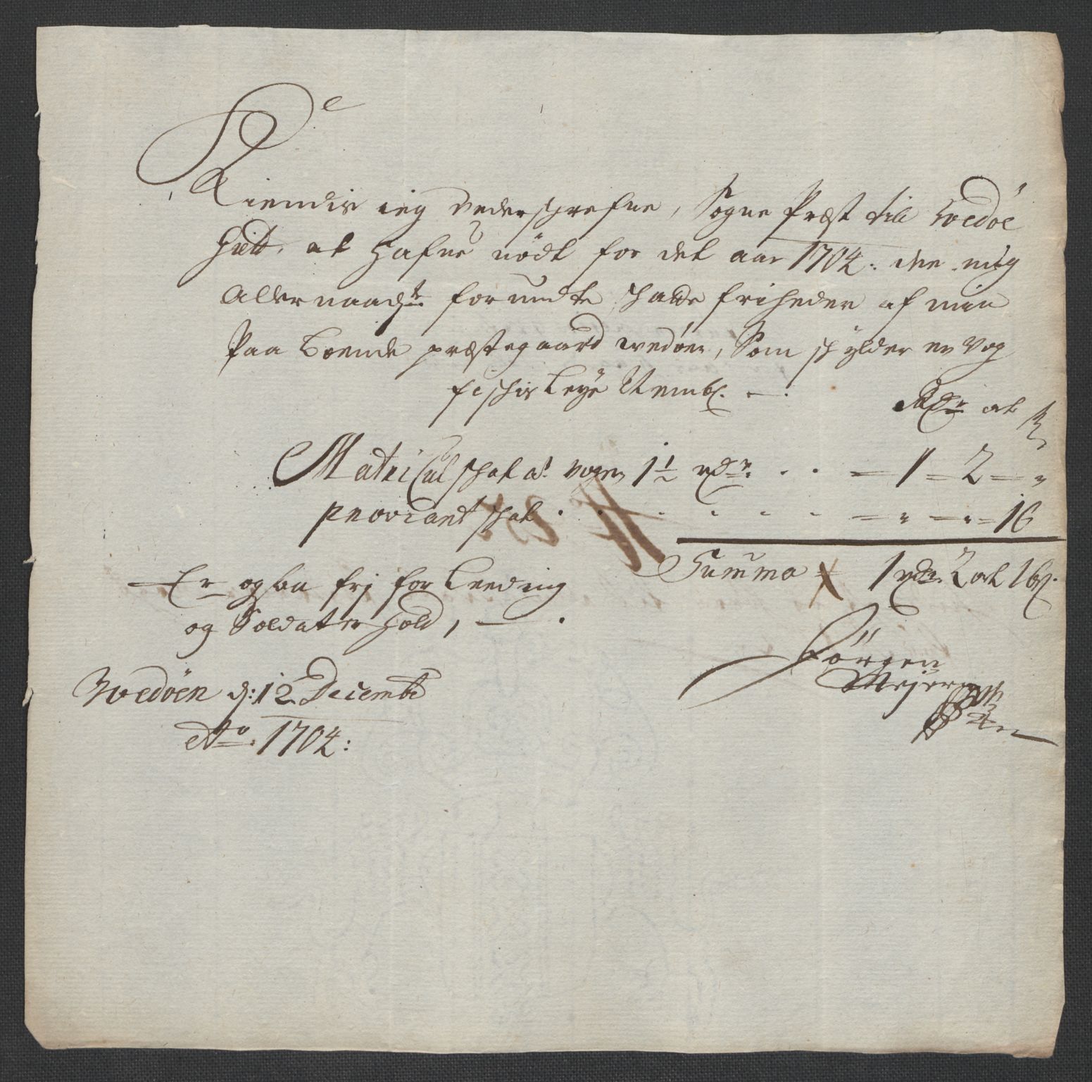 Rentekammeret inntil 1814, Reviderte regnskaper, Fogderegnskap, AV/RA-EA-4092/R55/L3656: Fogderegnskap Romsdal, 1703-1705, p. 304