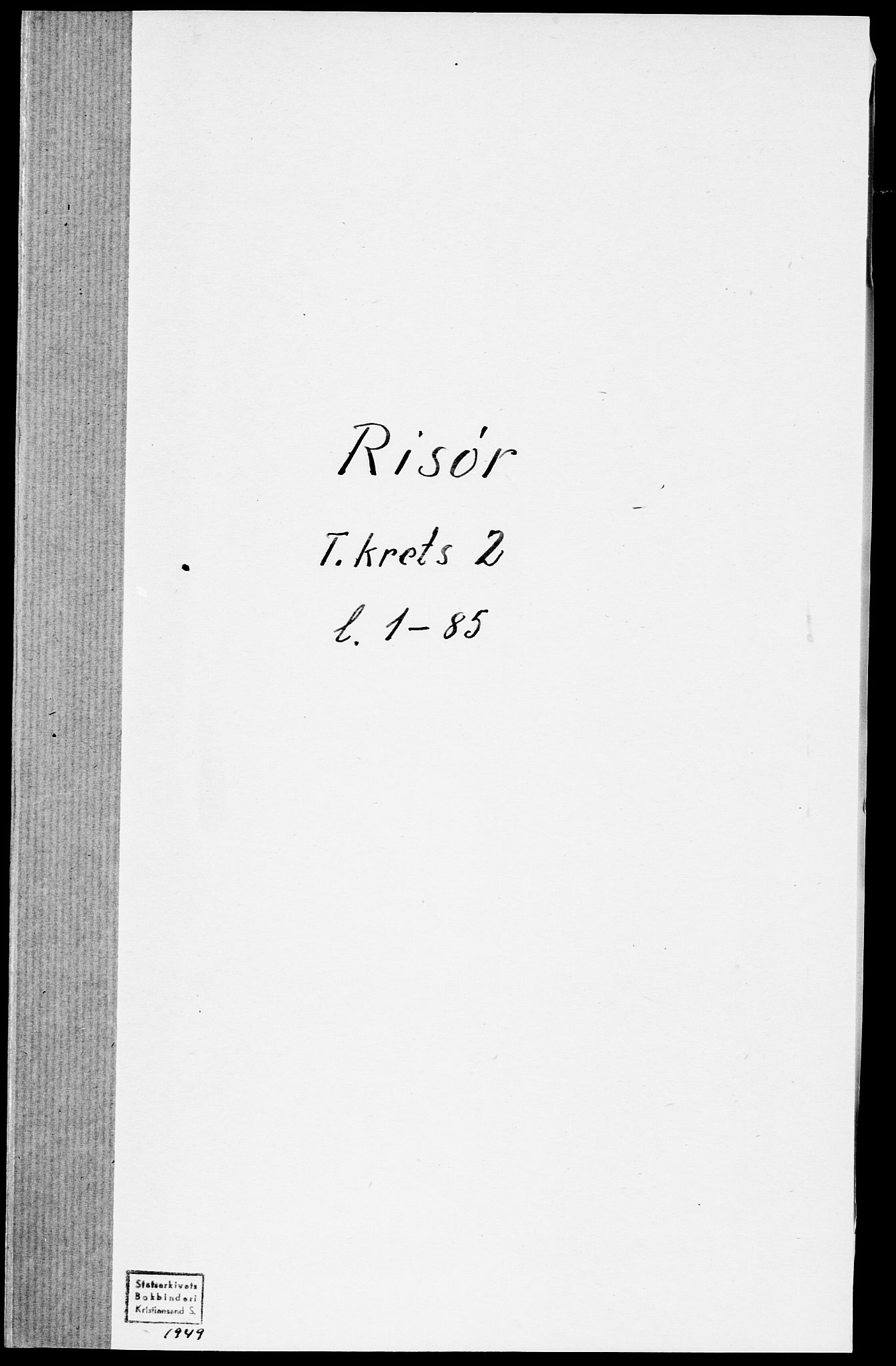 SAK, 1875 census for 0901B Risør/Risør, 1875, p. 136