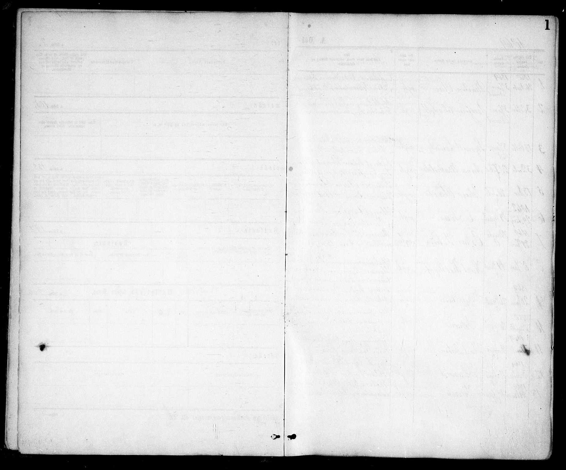 Nesodden prestekontor Kirkebøker, SAO/A-10013/F/Fa/L0008: Parish register (official) no. I 8, 1869-1879, p. 1