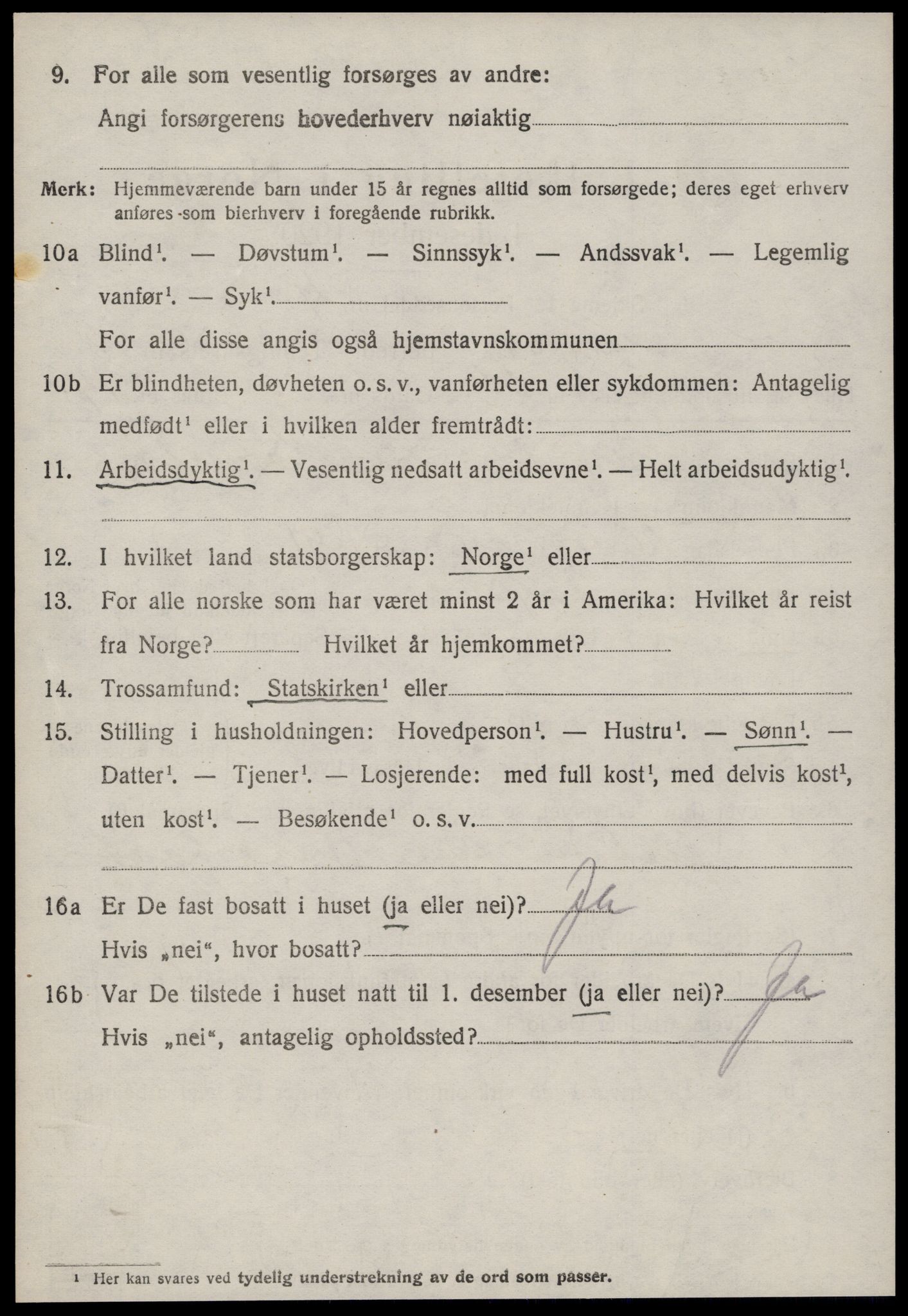 SAT, 1920 census for Vigra, 1920, p. 1659