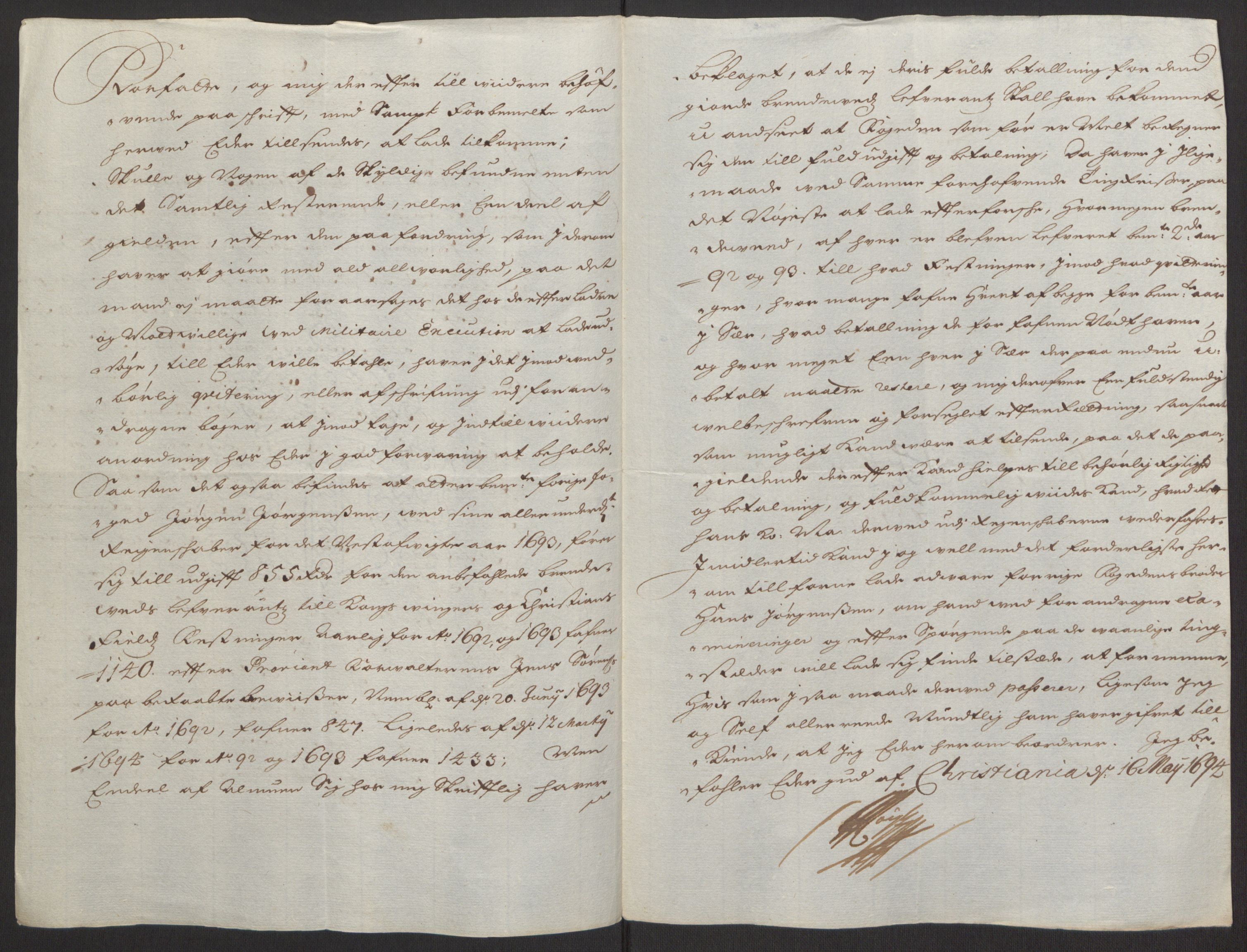 Rentekammeret inntil 1814, Reviderte regnskaper, Fogderegnskap, AV/RA-EA-4092/R13/L0833: Fogderegnskap Solør, Odal og Østerdal, 1695, p. 41