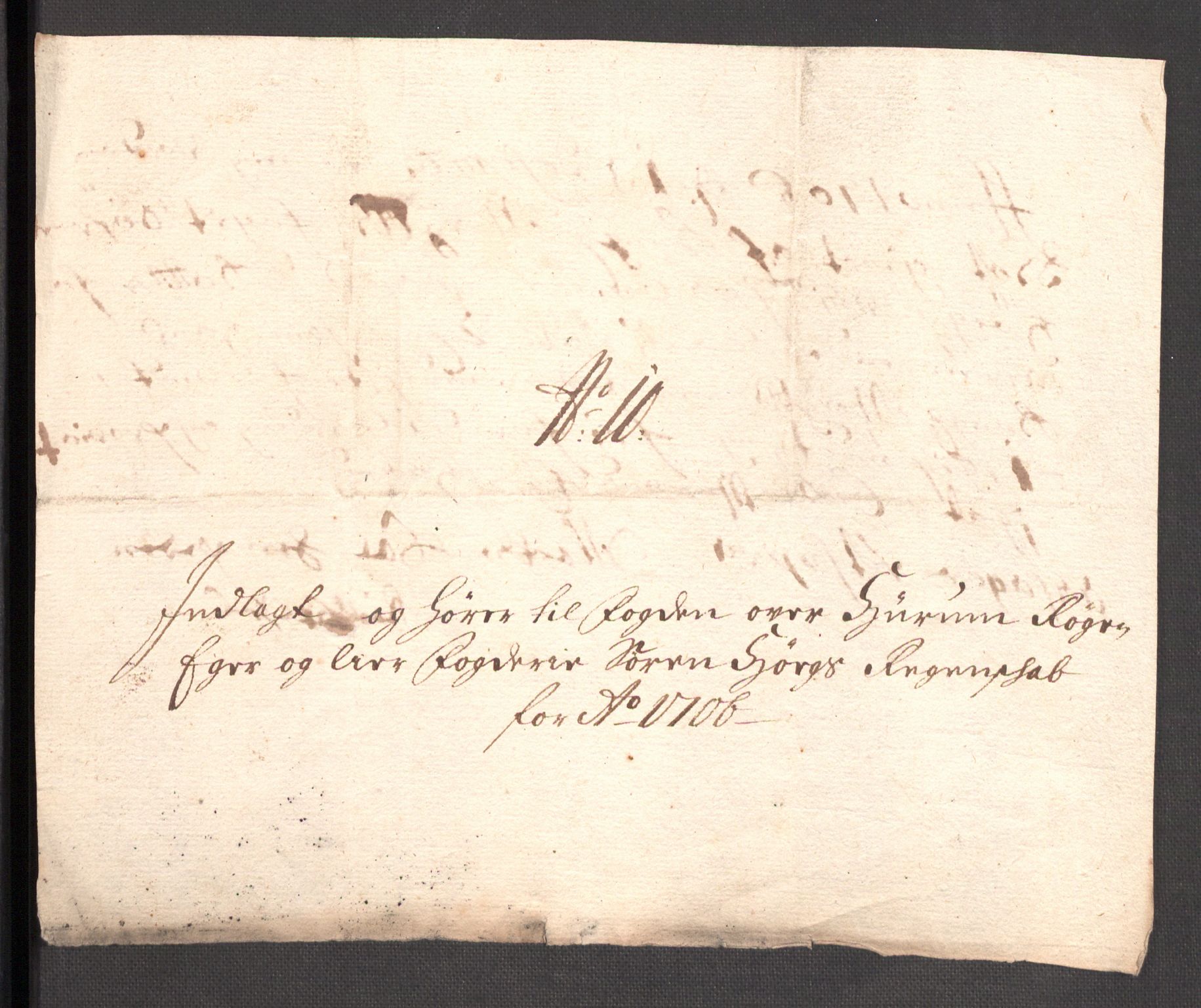 Rentekammeret inntil 1814, Reviderte regnskaper, Fogderegnskap, AV/RA-EA-4092/R30/L1701: Fogderegnskap Hurum, Røyken, Eiker og Lier, 1706-1707, p. 179