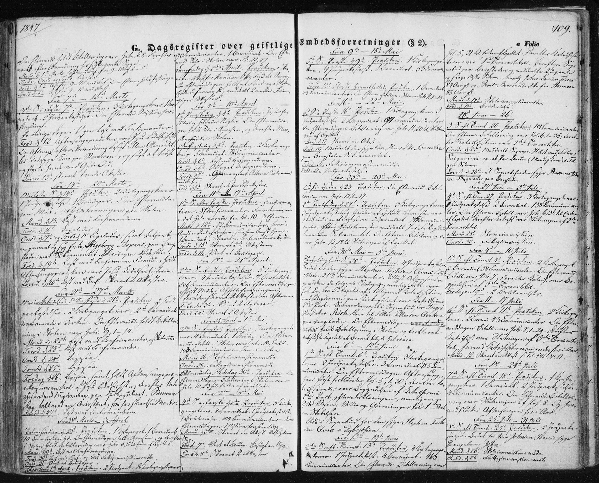 Ministerialprotokoller, klokkerbøker og fødselsregistre - Sør-Trøndelag, SAT/A-1456/681/L0931: Parish register (official) no. 681A09, 1845-1859, p. 709