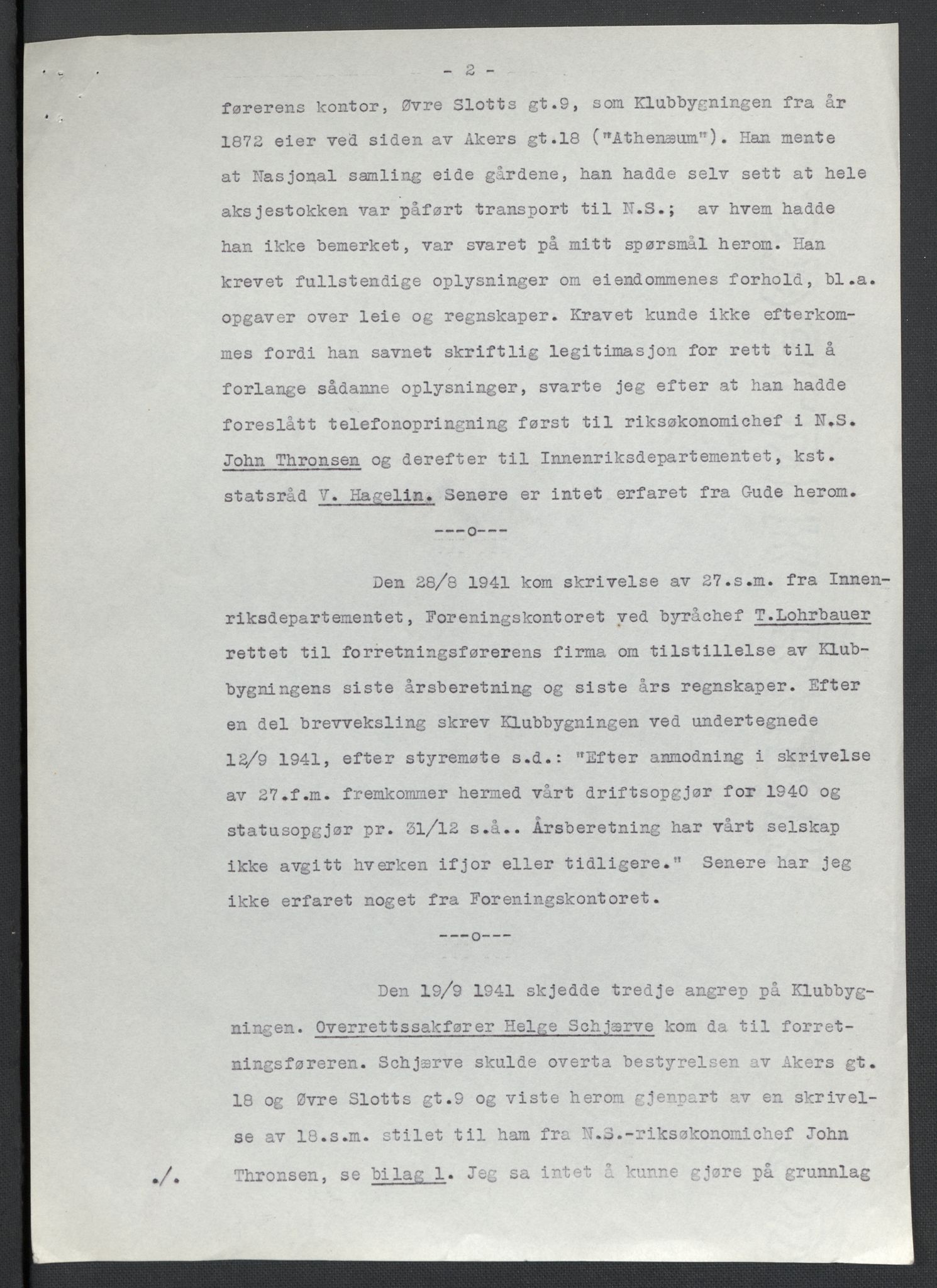 Landssvikarkivet, Oslo politikammer, AV/RA-S-3138-01/D/Da/L0003: Dnr. 29, 1945, p. 2780