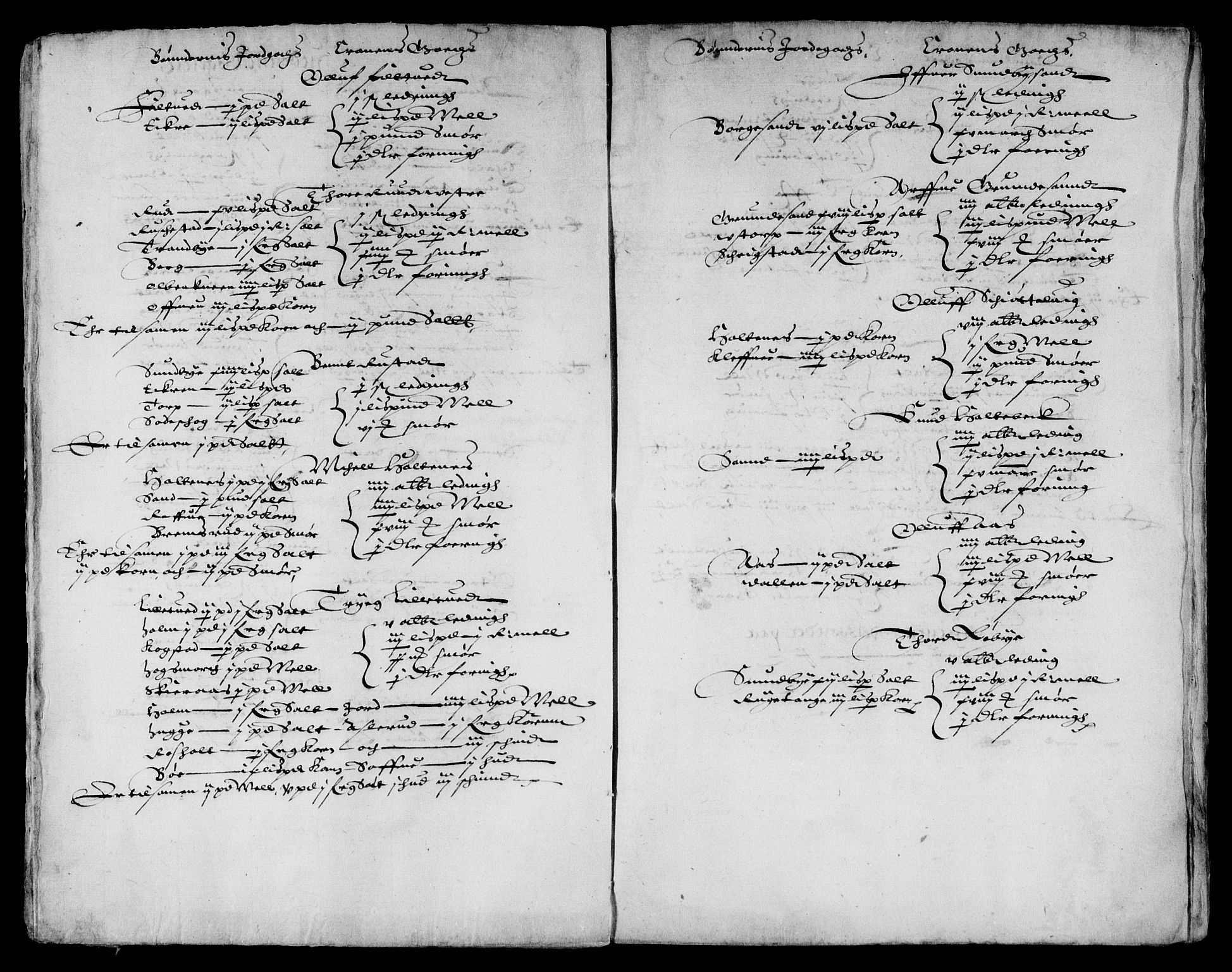 Danske Kanselli, Skapsaker, AV/RA-EA-4061/F/L0038: Skap 9, pakke 324-350, 1615-1721, p. 205