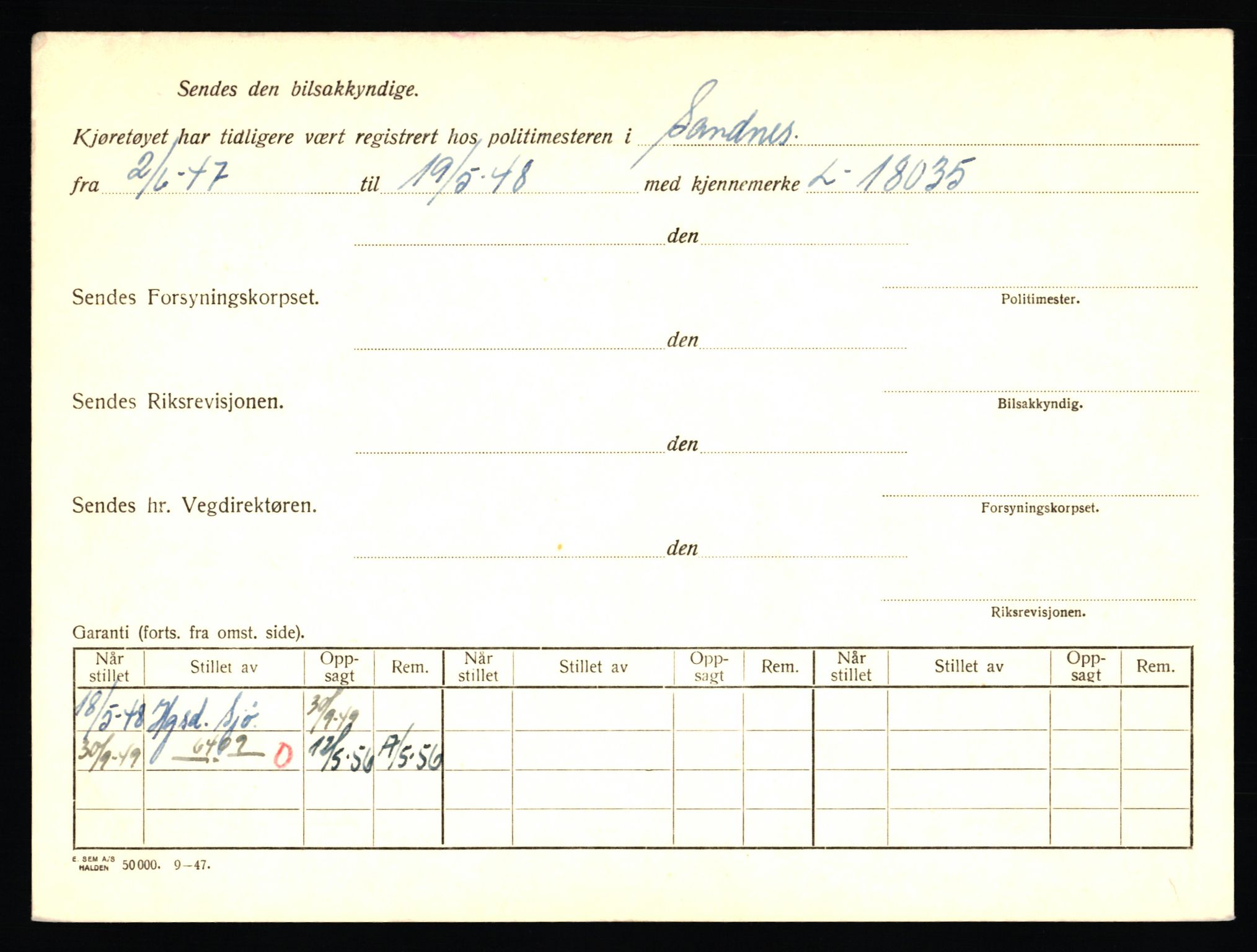 Stavanger trafikkstasjon, AV/SAST-A-101942/0/F/L0029: L-15700 - L-16299, 1930-1971, p. 234