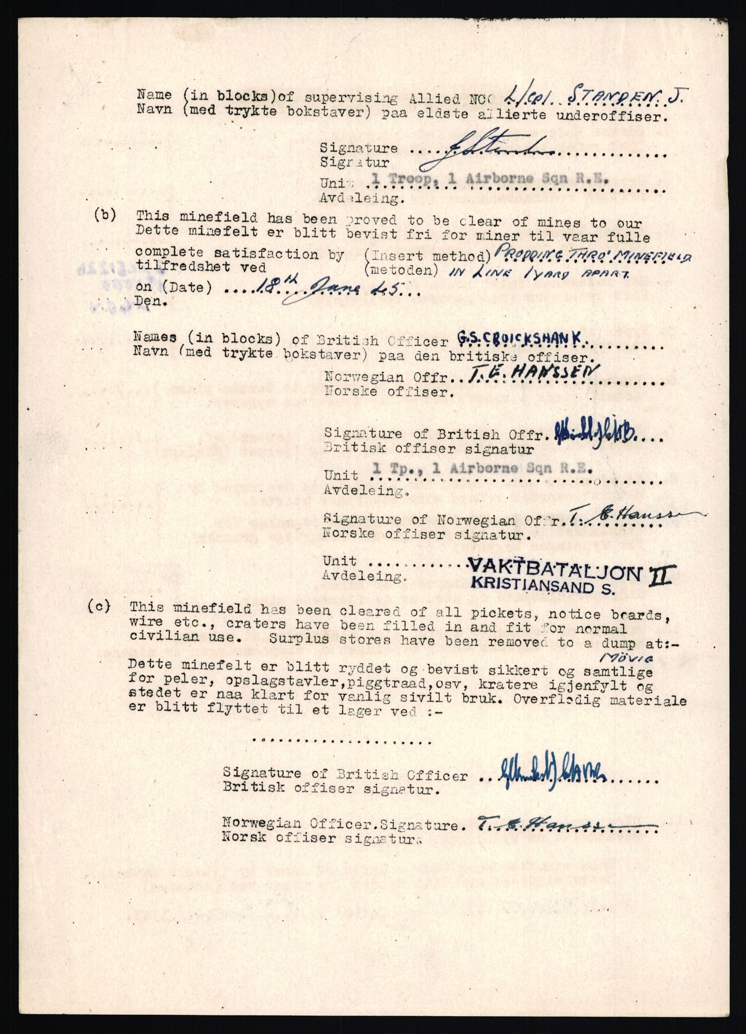 Deutscher Oberbefehlshaber Norwegen (DOBN), AV/RA-RAFA-2197/D/Dl/L0115: DB Zone Stavanger Abt. Ia, 1945, p. 767