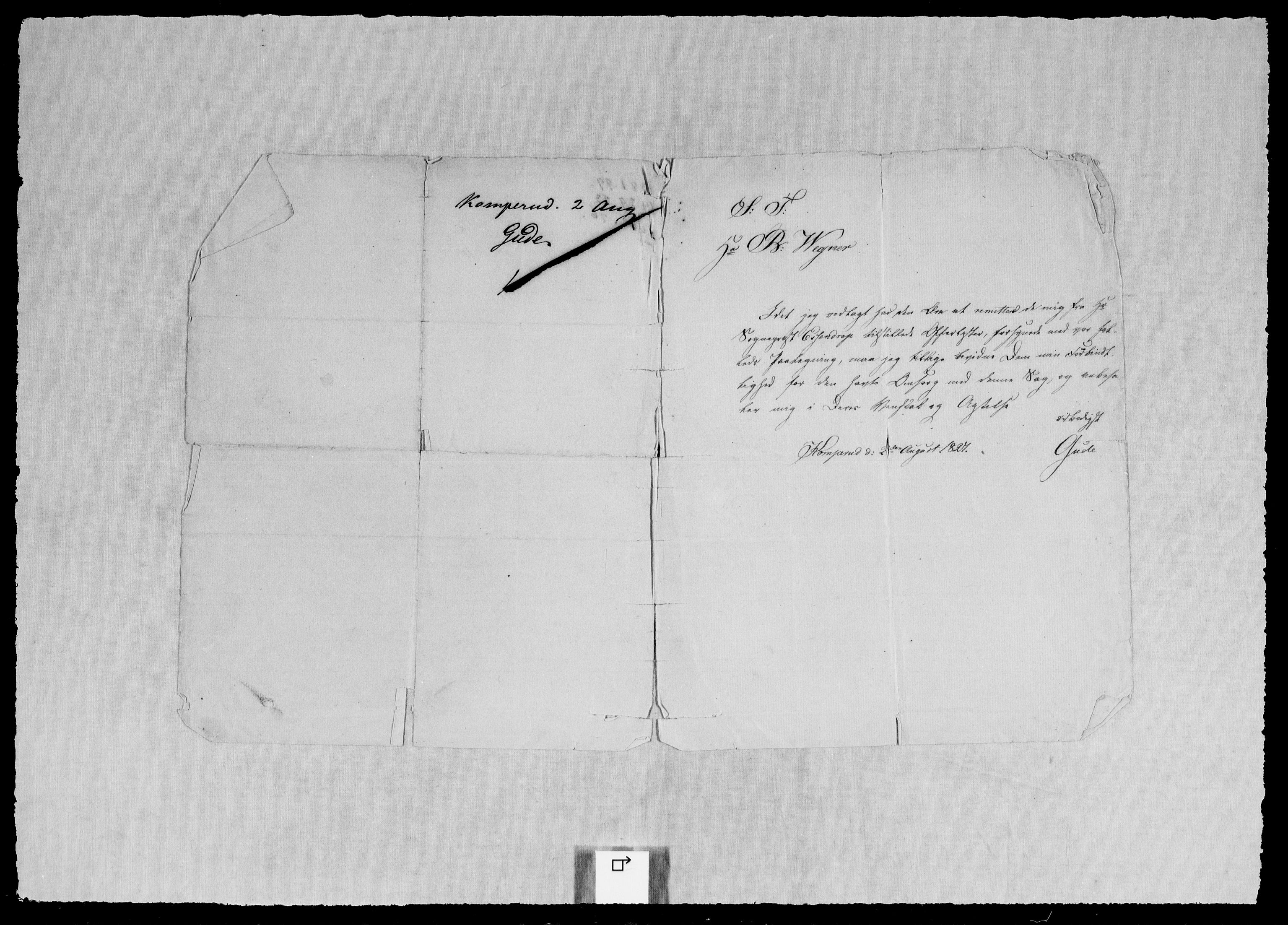Modums Blaafarveværk, AV/RA-PA-0157/G/Gb/L0097/0001: -- / Innkomne brev A - H, 1826-1827, p. 15
