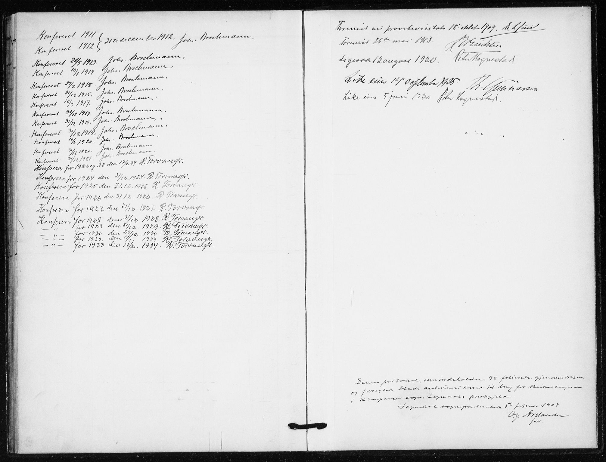 Sogndal sokneprestembete, SAB/A-81301/H/Hab/Habb/L0002: Parish register (copy) no. B 2, 1908-1933, p. 100